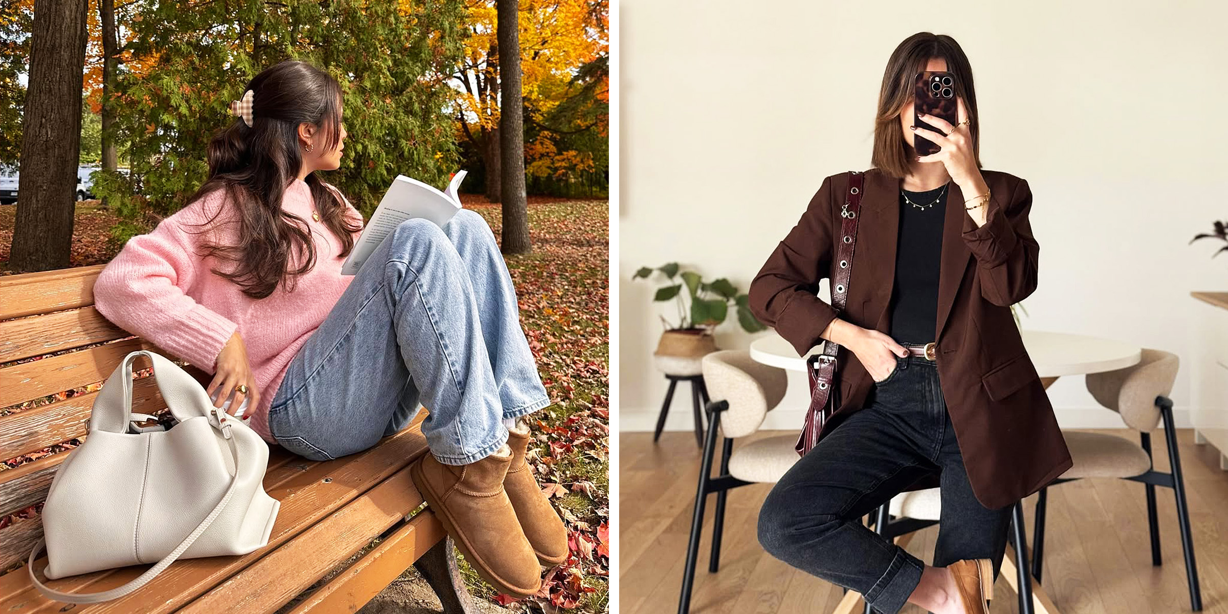 A woman wearing a fall outfit | Source: Instagram/vanessa.anna/charlineg