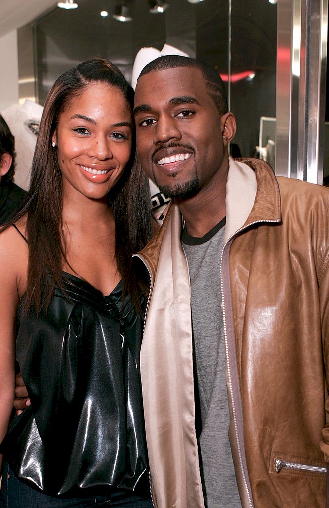 LOS ANGELES - SEPTEMBER 25: Alexis Pheiffer, left, and music recording artist Kanye West attend the grand opening of Intermix on September 25, 2007 in Los Angeles, California. (Photo by Chris Weeks/WireImage)