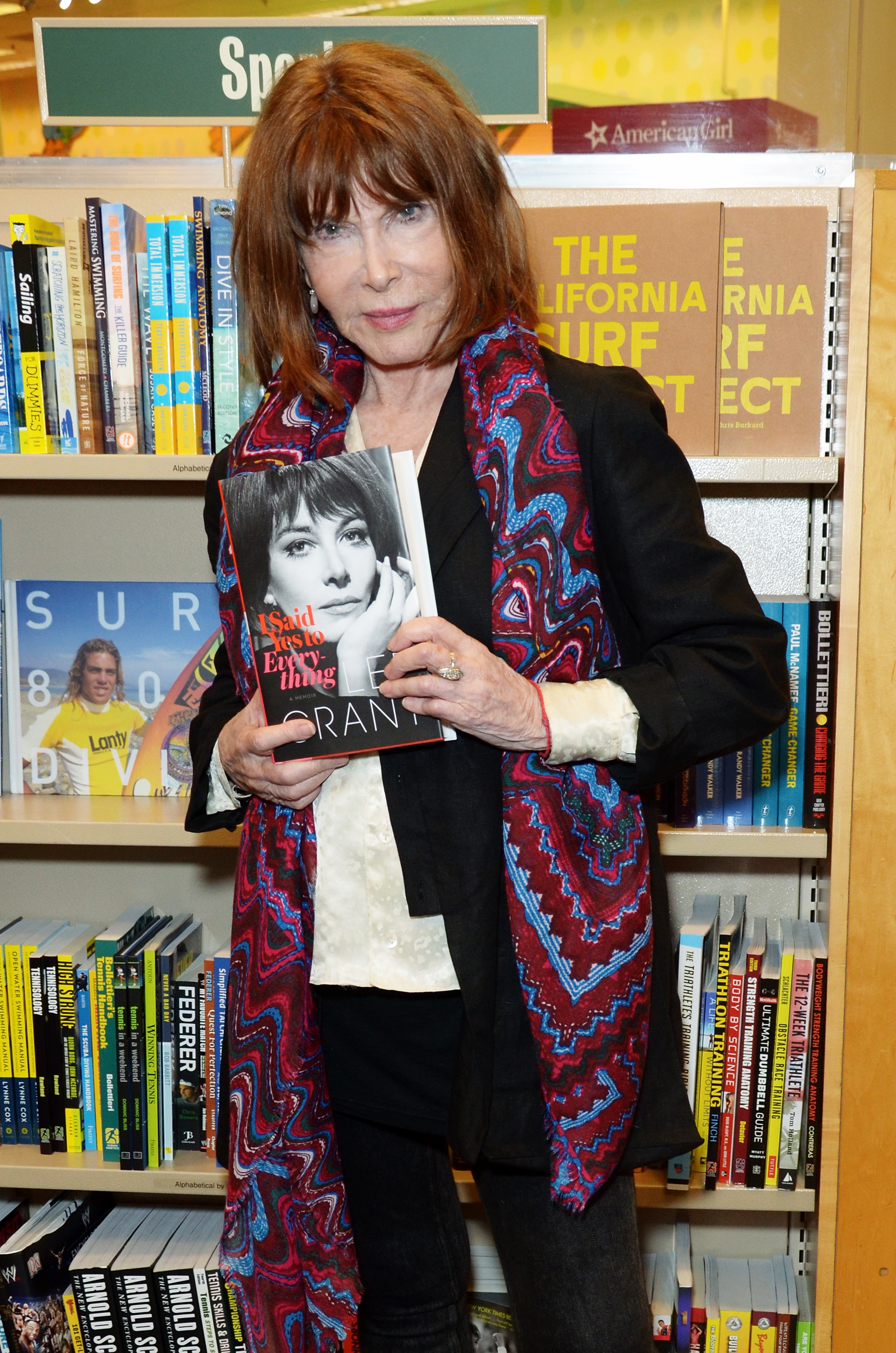 The actress signs and discusses her new book "I Said Yes To Everything" at Barnes & Noble bookstore on July 16, 2014 | Source: Getty Images