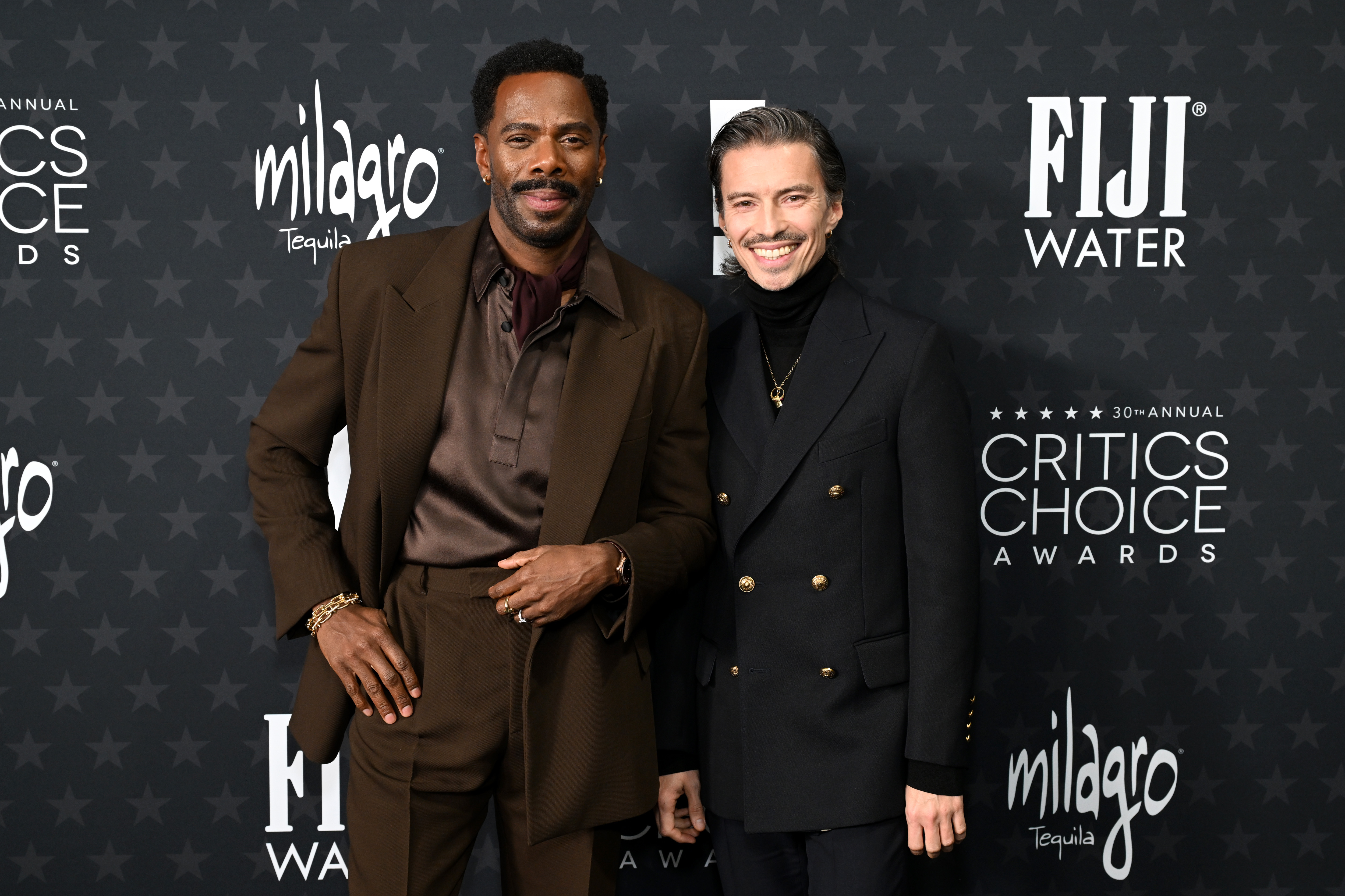 Colman and Raúl Domingo at the 30th Annual Critics Choice Awards in Santa Monica, California on February 7, 2025. | Source: Getty Images