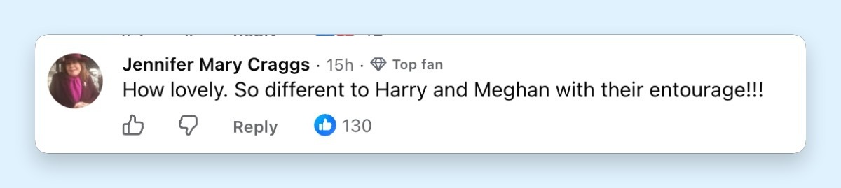 Netizens had different opinions about Catherine, Princess of Wales, and Princess Charlotte on their most recent outing in London. | Source: Facebook/Hello!