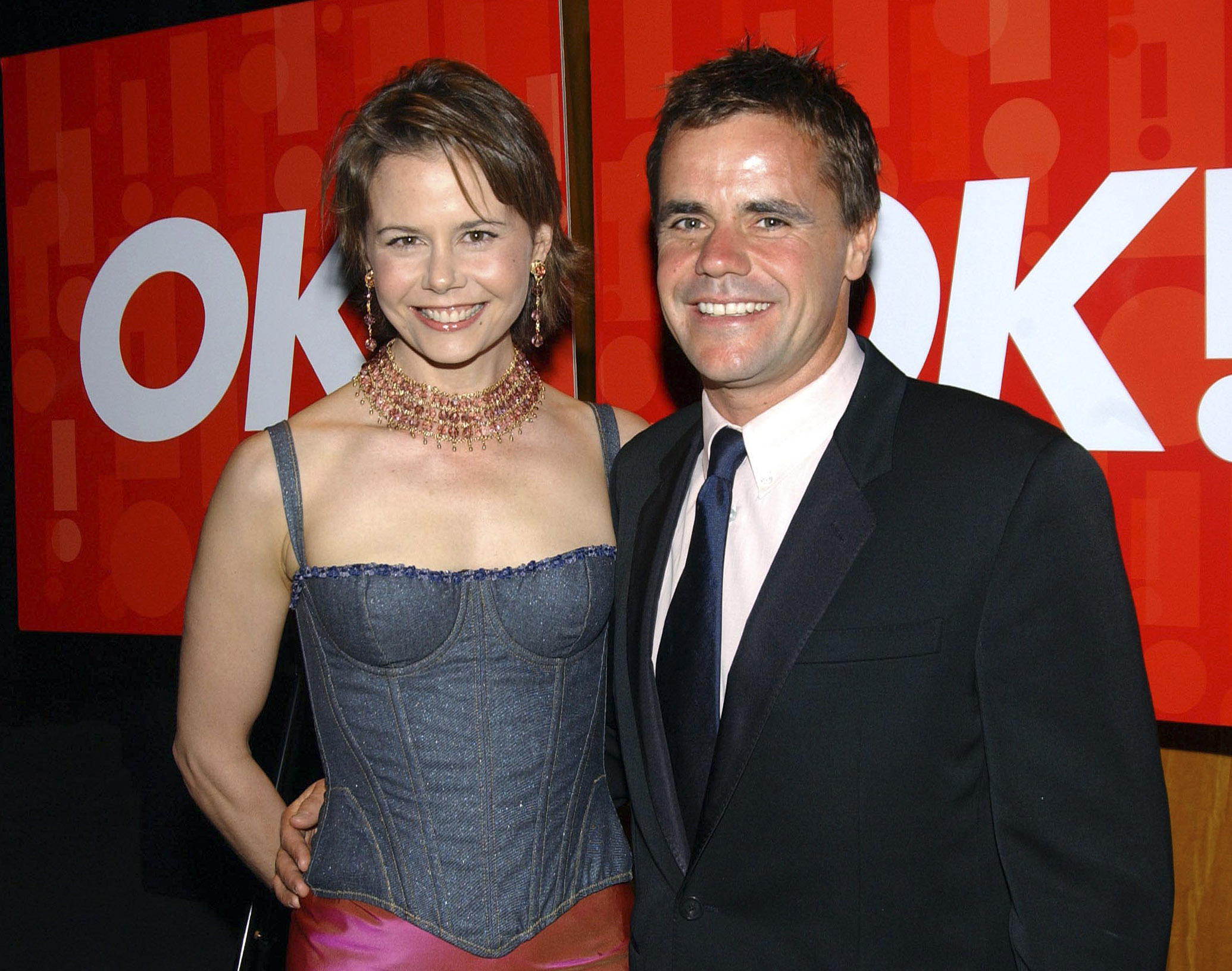 Antonia Kidman and Angus Hawley attend the "Mother Of All Balls" charity event on September 18, 2004, in Sydney, Australia. | Source: Getty Images