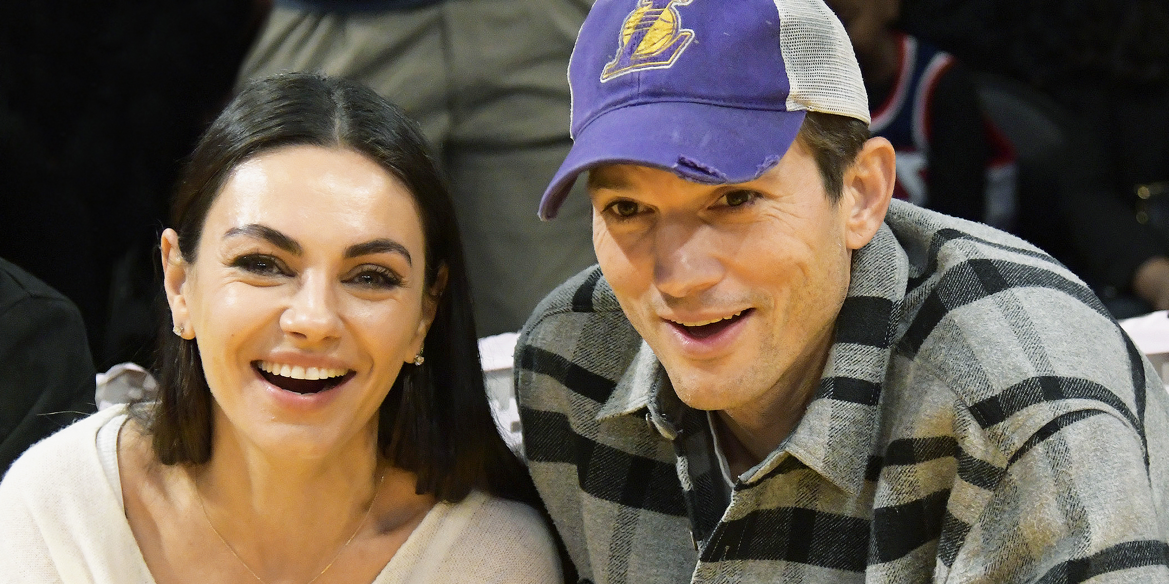 Mila Kunis and Ashton Kutcher. | Source: Getty Images