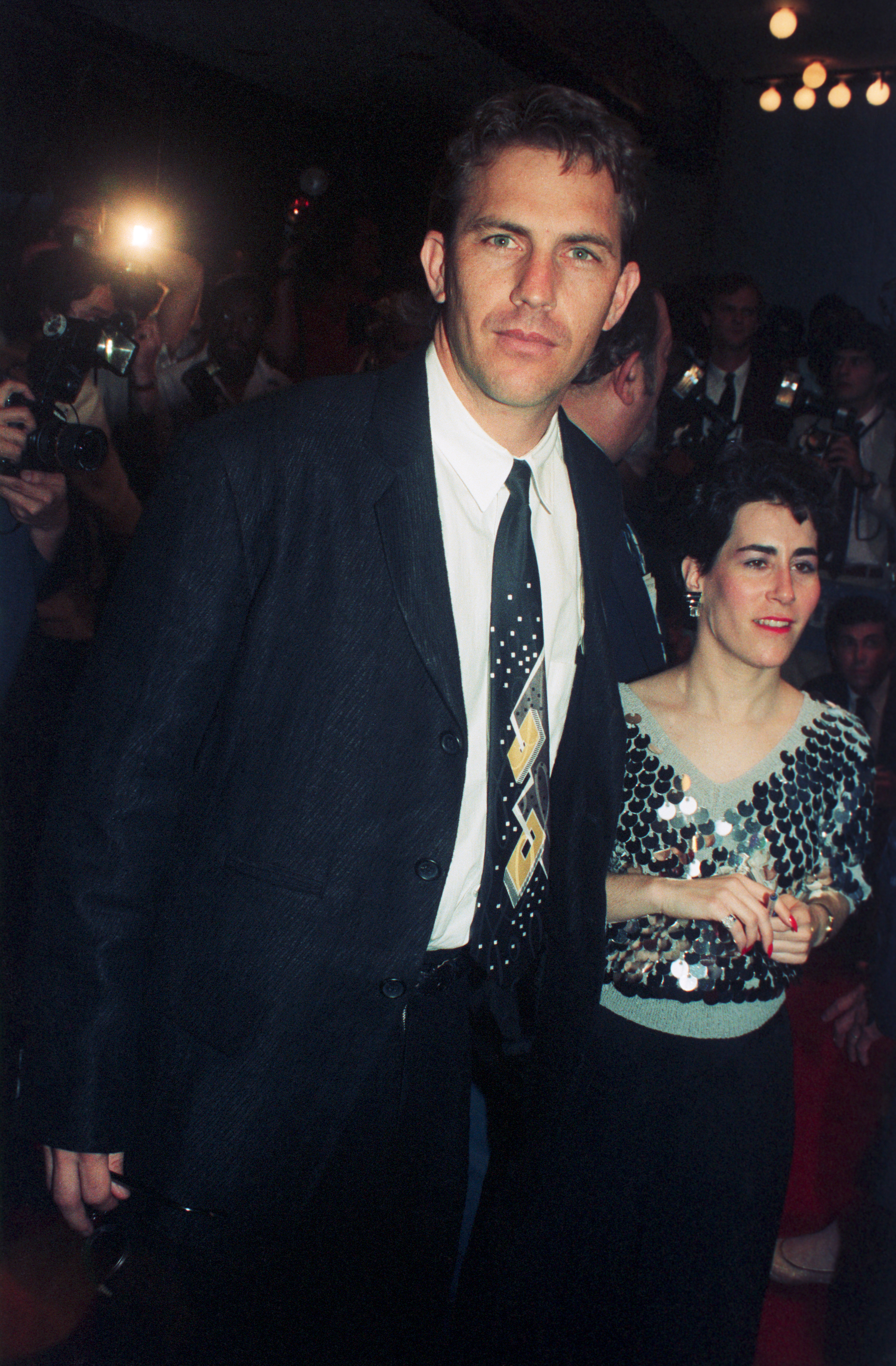 Kevin and Cindy Costner in New York circa 1980. | Source: Getty Images