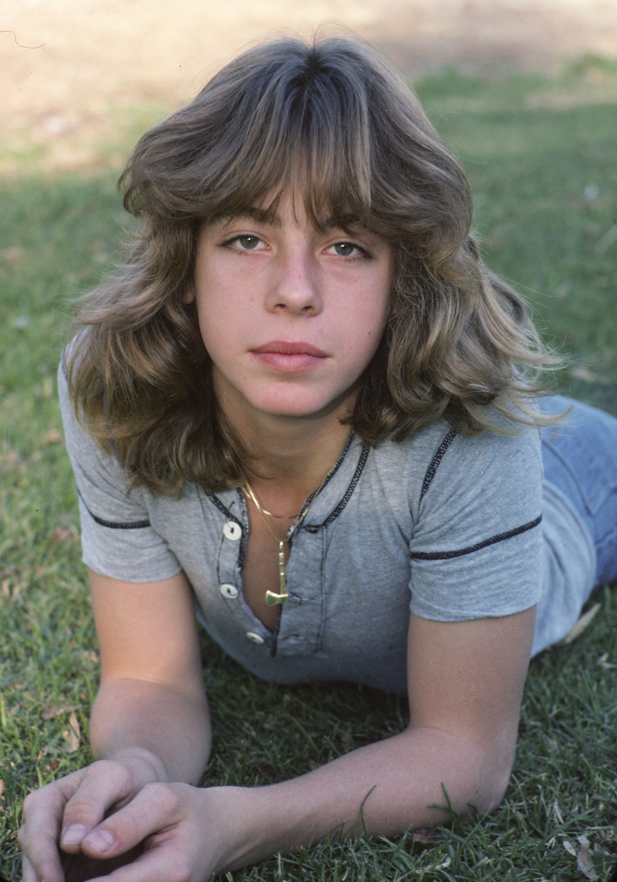 Leif Garrett in 1977 at the Music File Photos in Los Angeles, California | Source: Getty Images