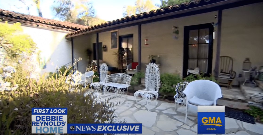 Inside Debby Reynolds' home. | Source: youtube.com/Good Morning America