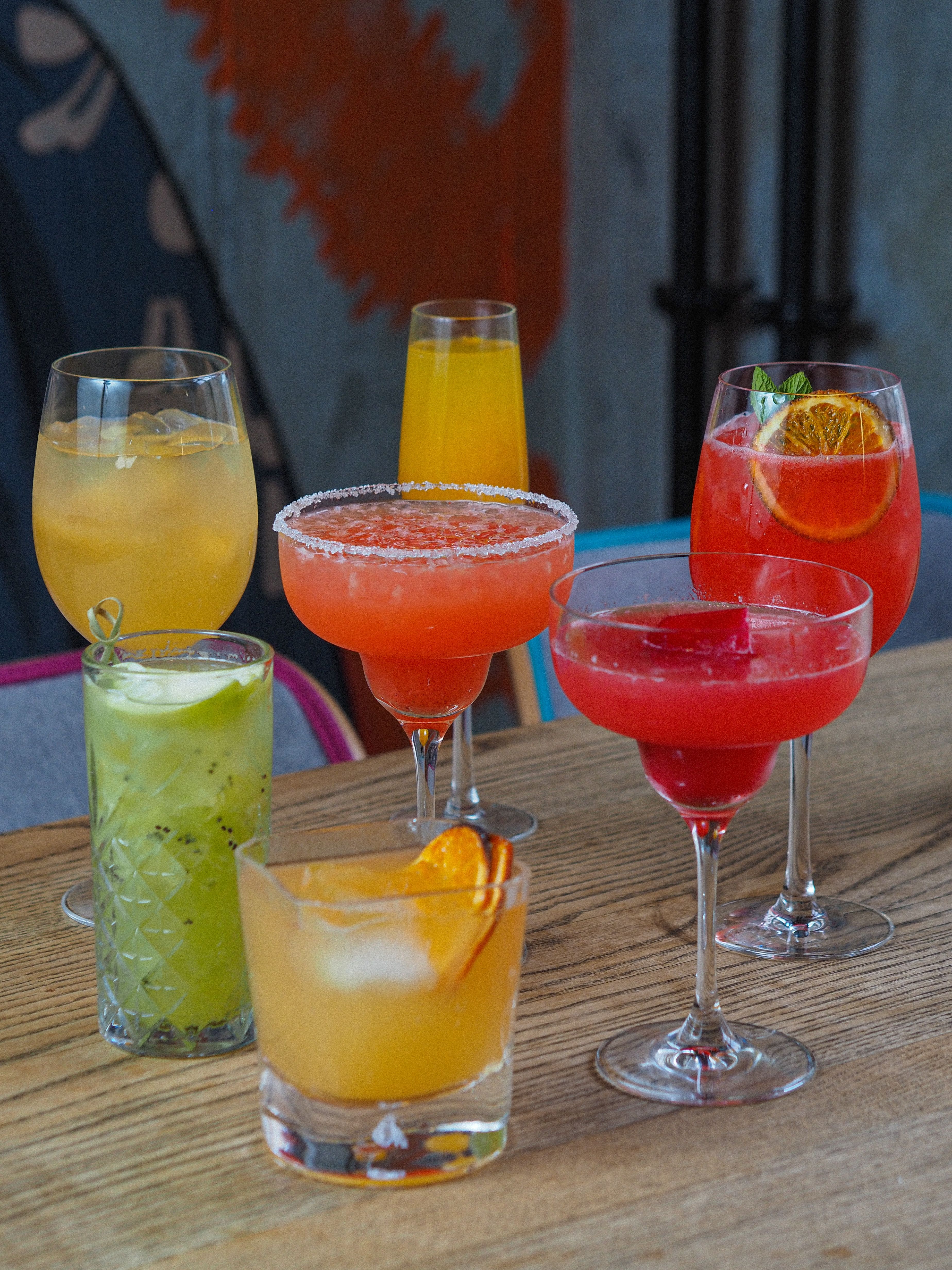 A selection of cocktails in different glasses | Source: Pexels