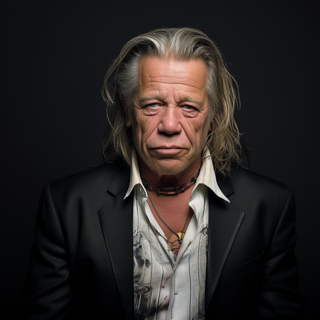 AI image of Mickey Rourke | Source: Midjourney