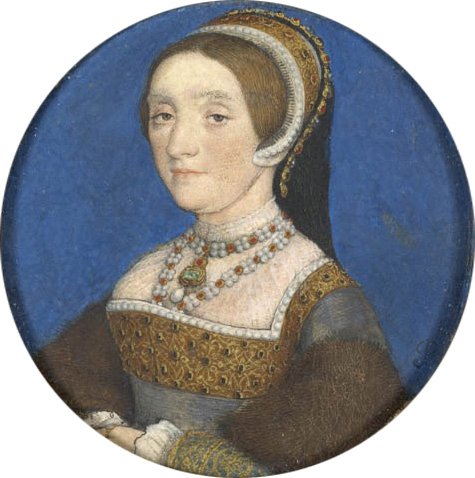  Hans Holbein The Younger - 1540 miniature of Catherine Howard | Public Domain 