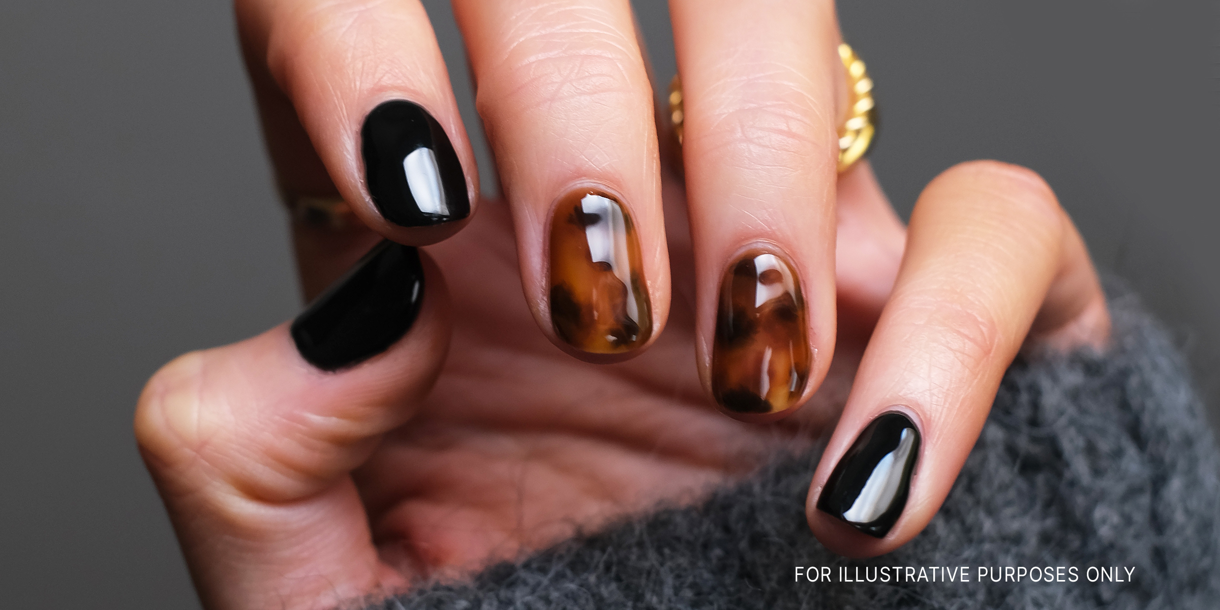 A hand with nail jelly manicure. | Source: Unsplash/b_elena