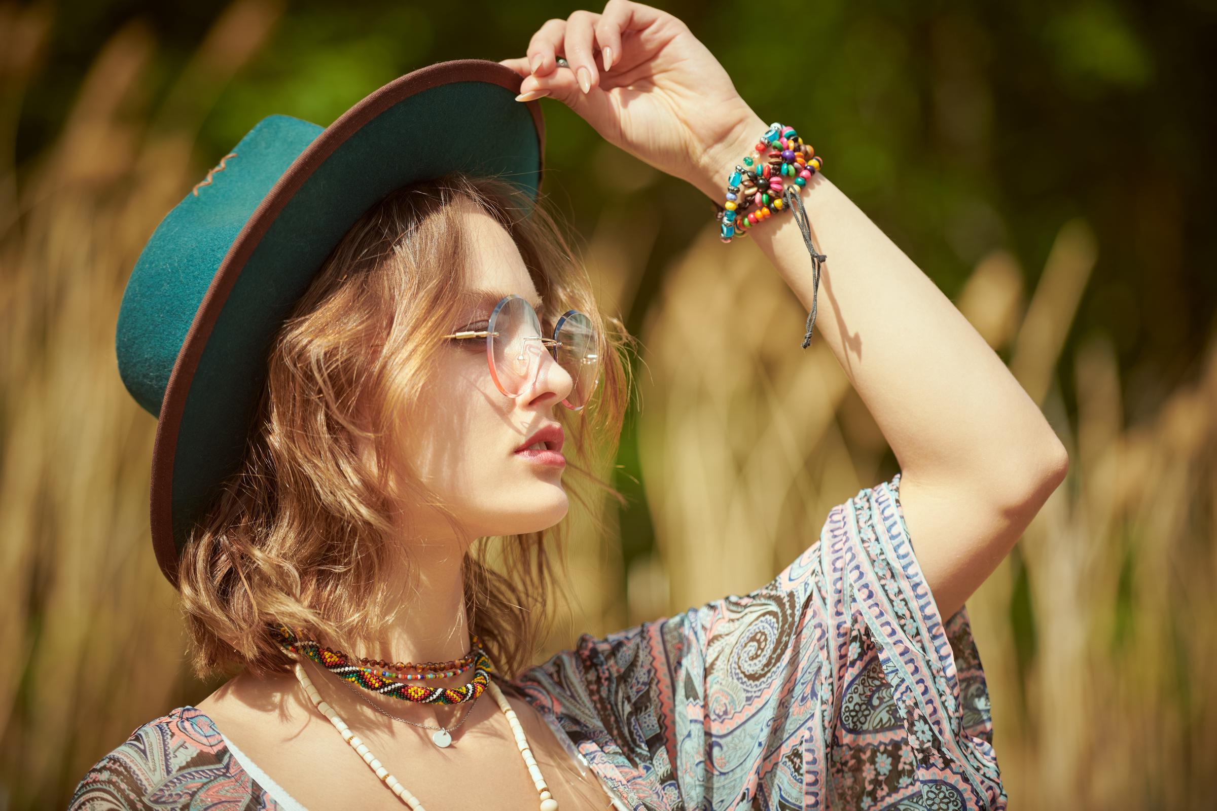Woman in Boho style clothes | Source: Shutterstock