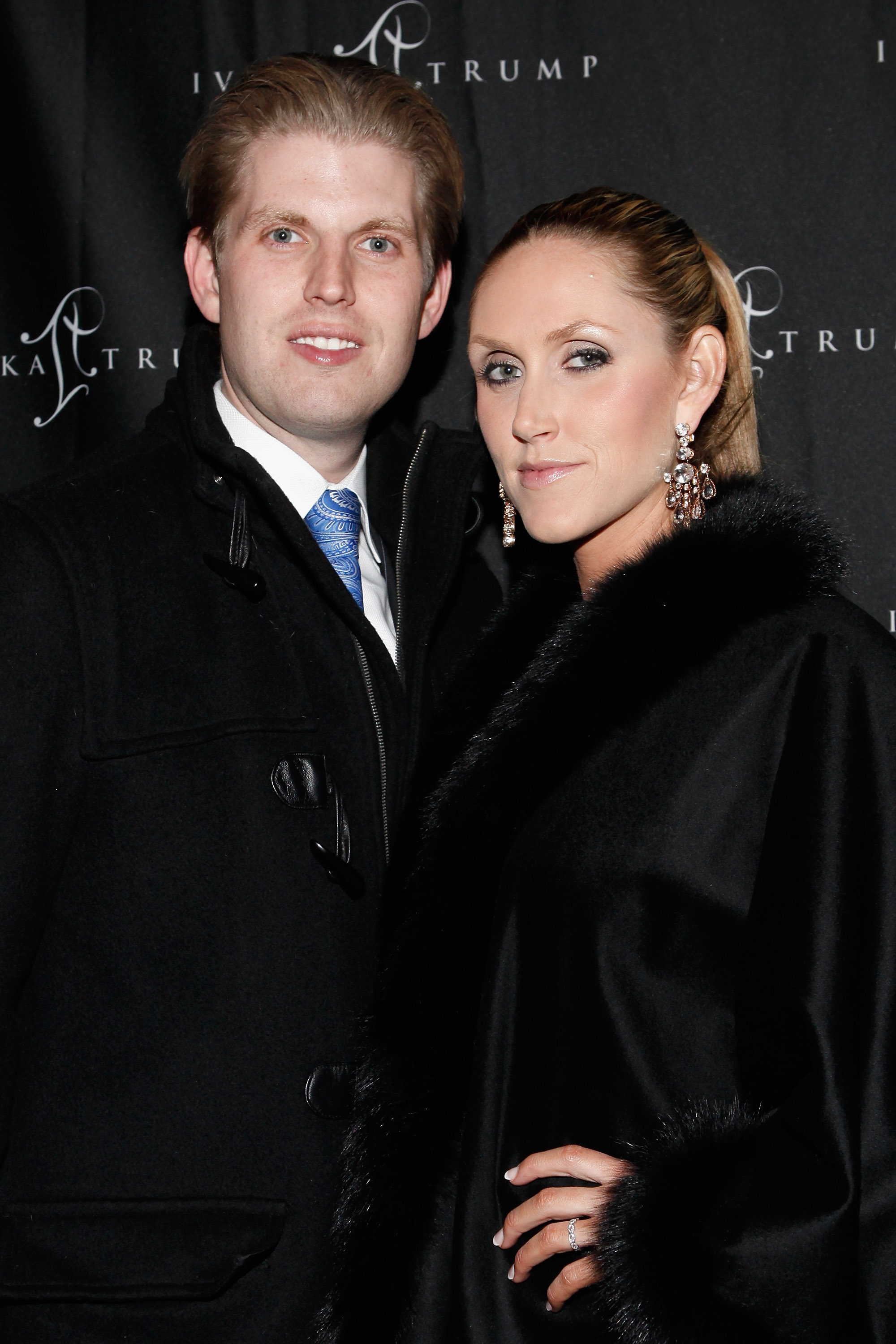 Eric and Lara Trump attend the opening of Ivanka Trump's Fine Jewelry Boutique in New York City on December 12, 2011 | Source: Getty Images