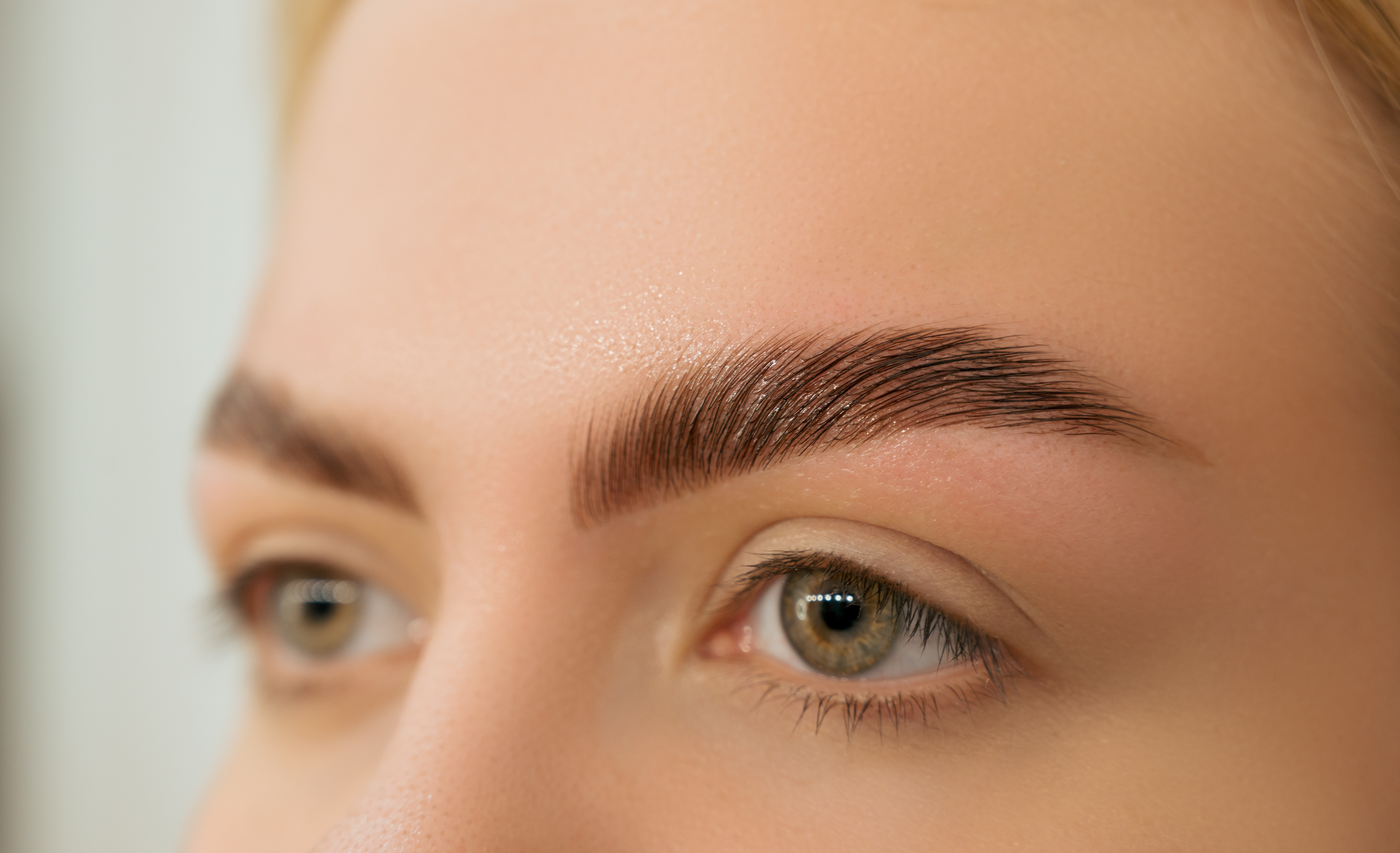 Photo of laminated eyebrows | Source: Shutterstock