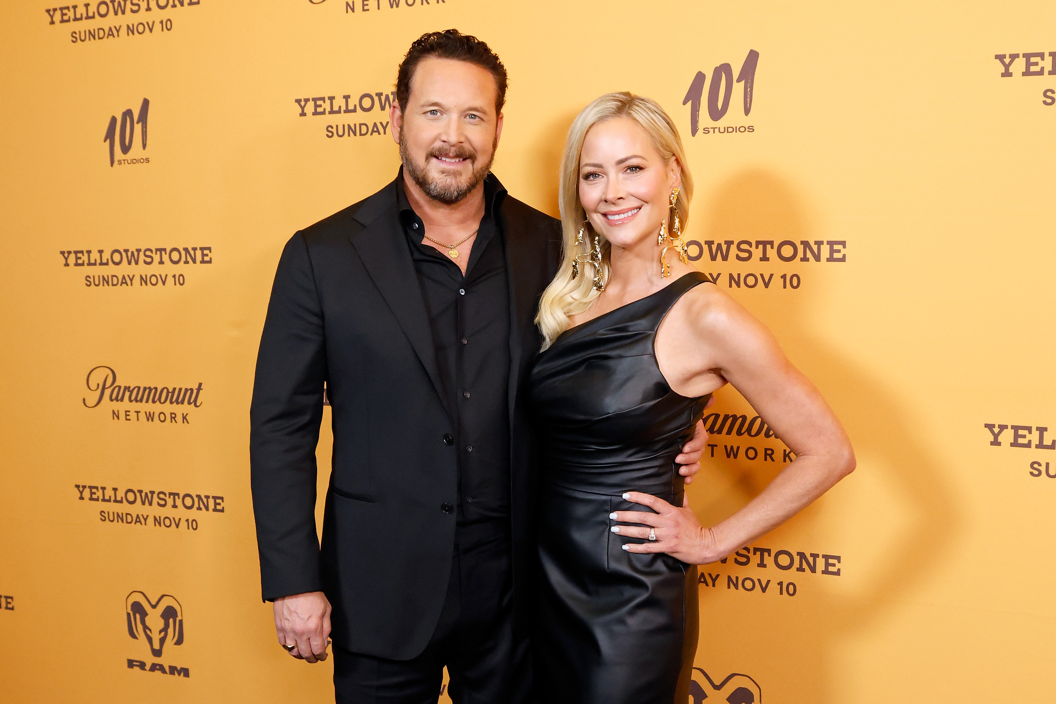 Cole Hauser and Cynthia Daniel at the "Yellowstone" season 5 part 2 premiere at Museum of Modern Art on November 7, 2024, in New York. | Source: Getty Images