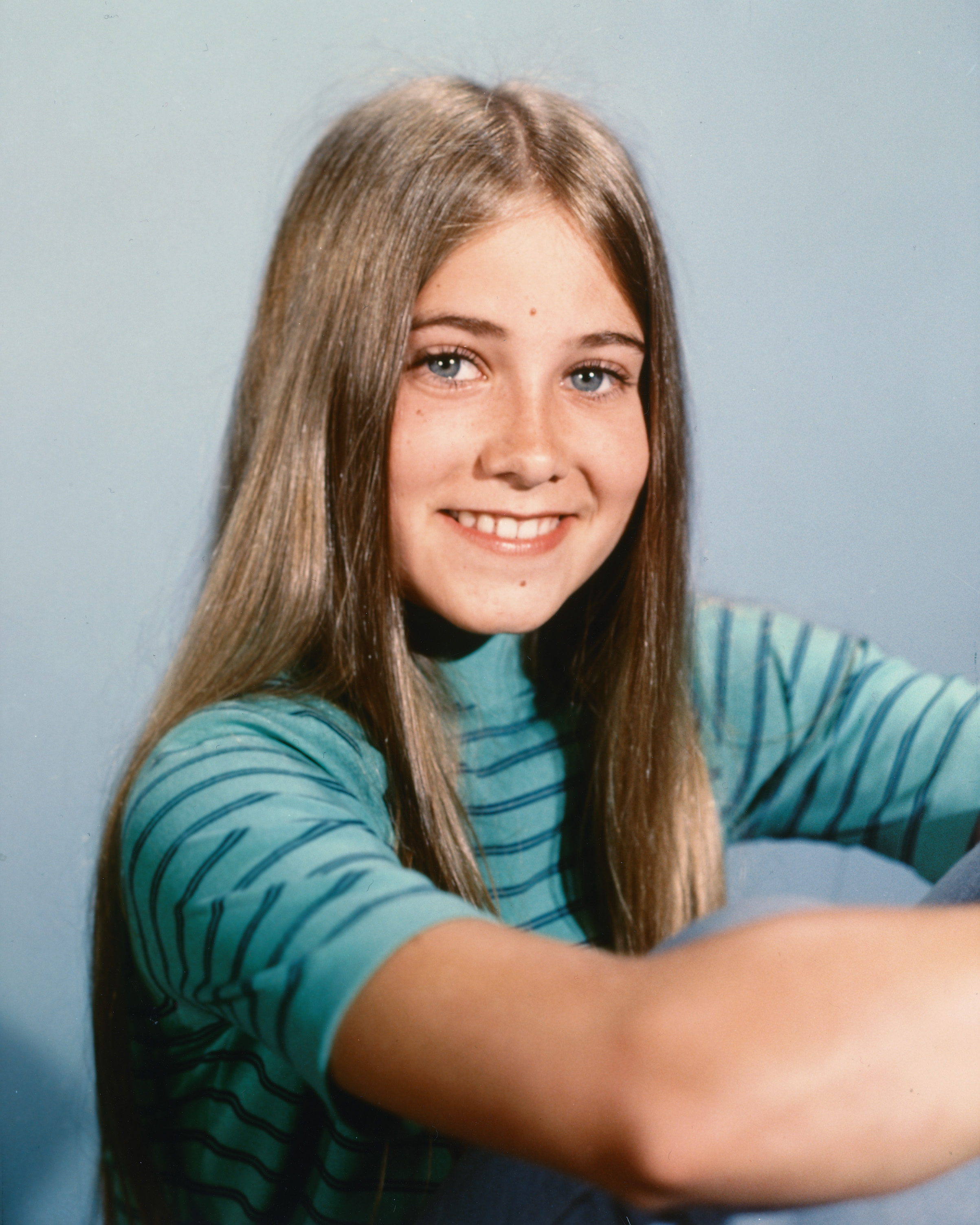 Maureen McCormick in a publicity portrait for "The Brady Bunch" in 1972 | Source: Getty Images