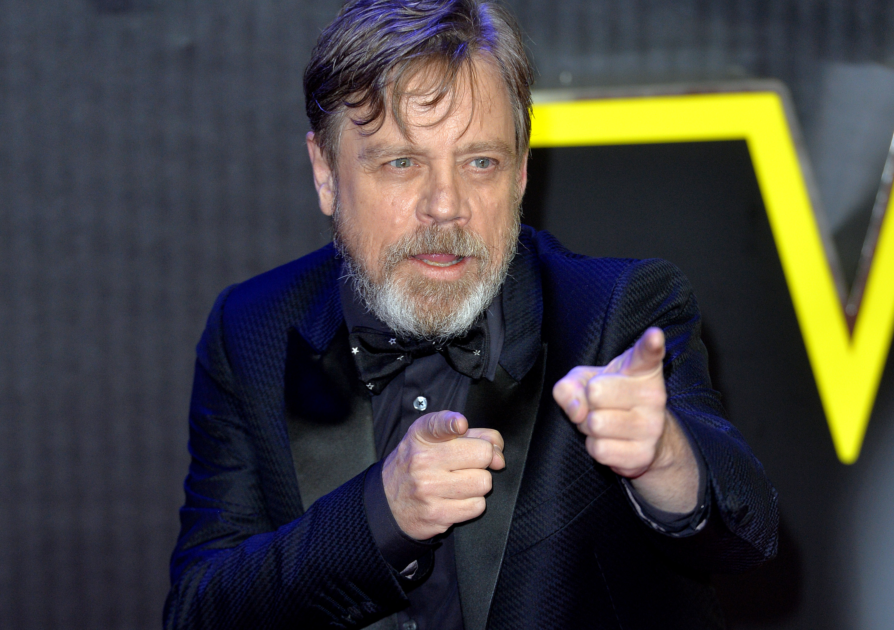 Mark Hamill attended the European premiere of Star Wars: The Force Awakens at Leicester Square in London, England. | Source: Getty Images