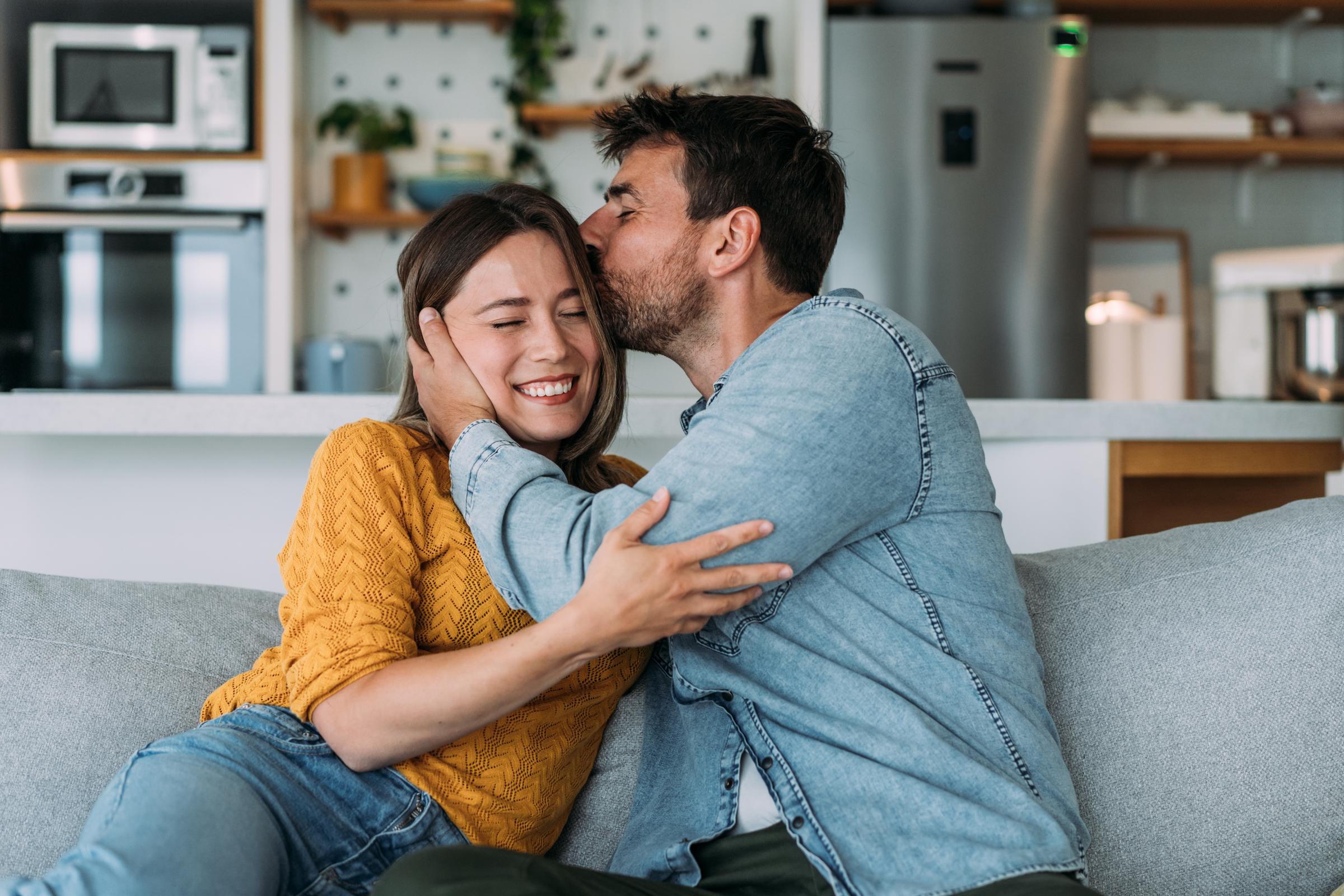 Couple sharing an intimate moment | Source: Getty Images