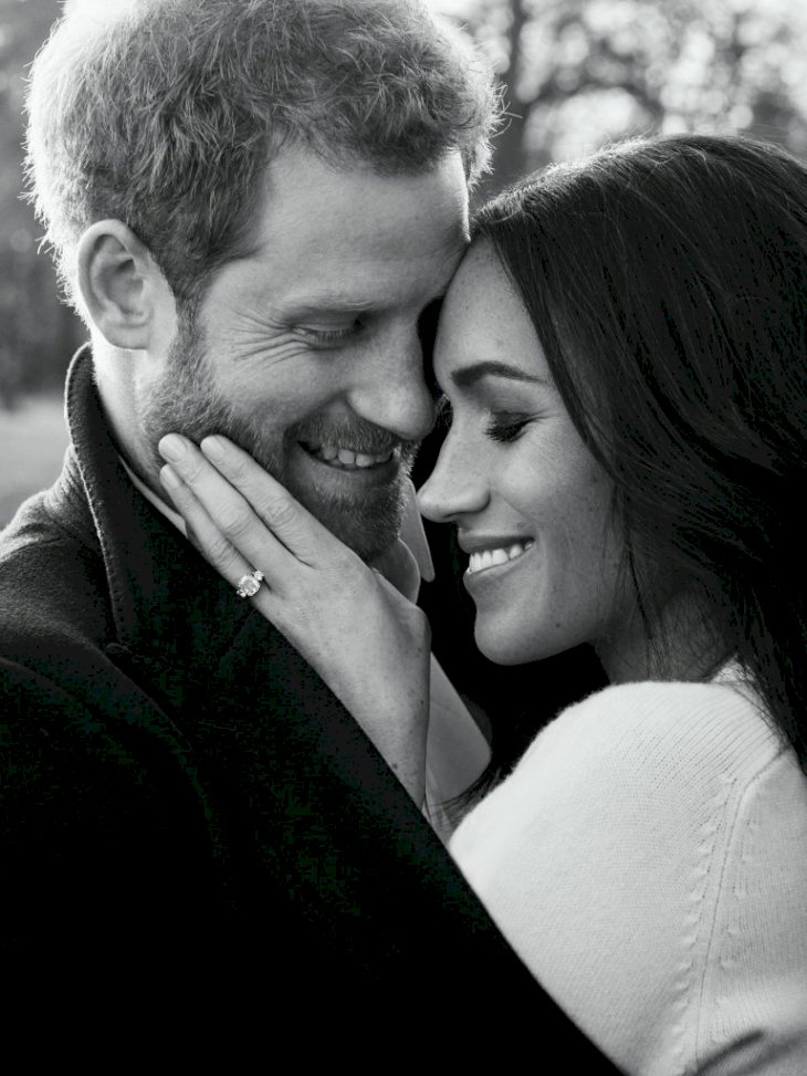 Prince Harry and Meghan Markle's official engagement photo | Getty Images