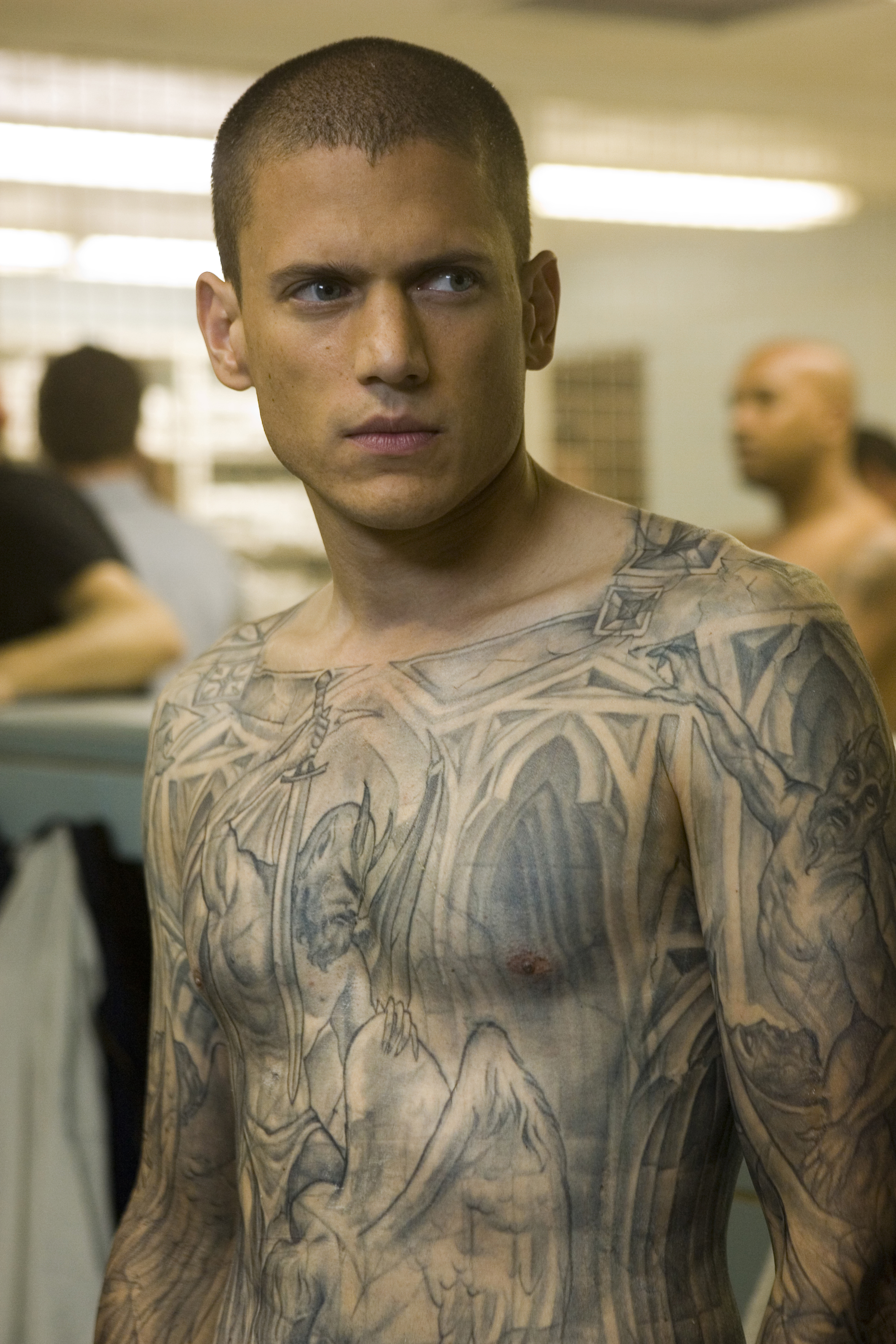 Wentworth Miller as Michael Scofield on "Prison Break" in 2005. | Source: Getty Images