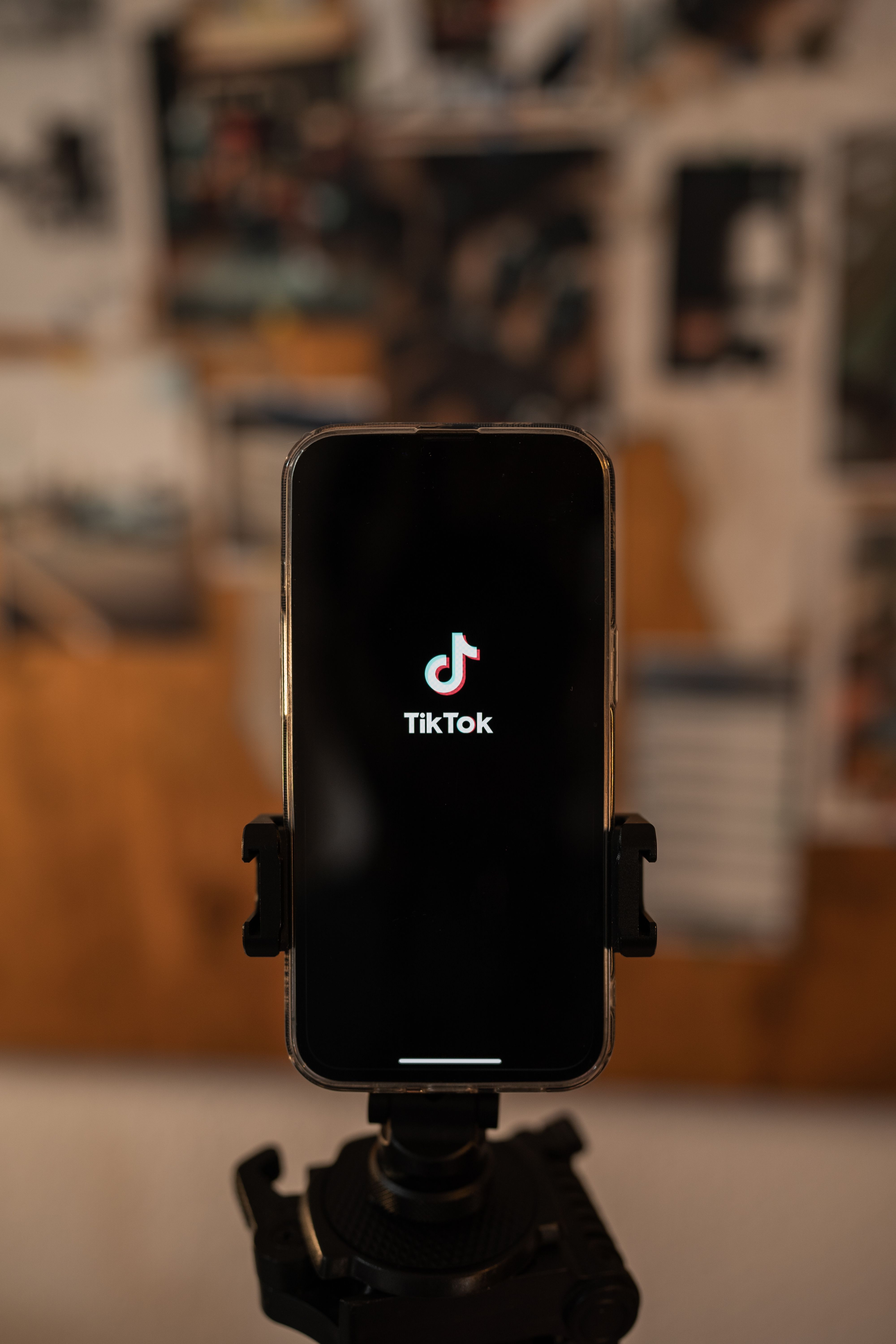 A mobile phone set on TikTok | Source: Pexels
