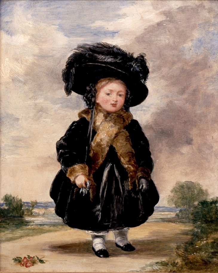  Denning, Stephen Poyntz (c. 1787 - 1864) – ArtistDetails of artist on Google Art Project, Denning, Stephen Poyntz - Princess Victoria aged Four - Google Art Project, marked as public domain, more details on Wikimedia Commons 