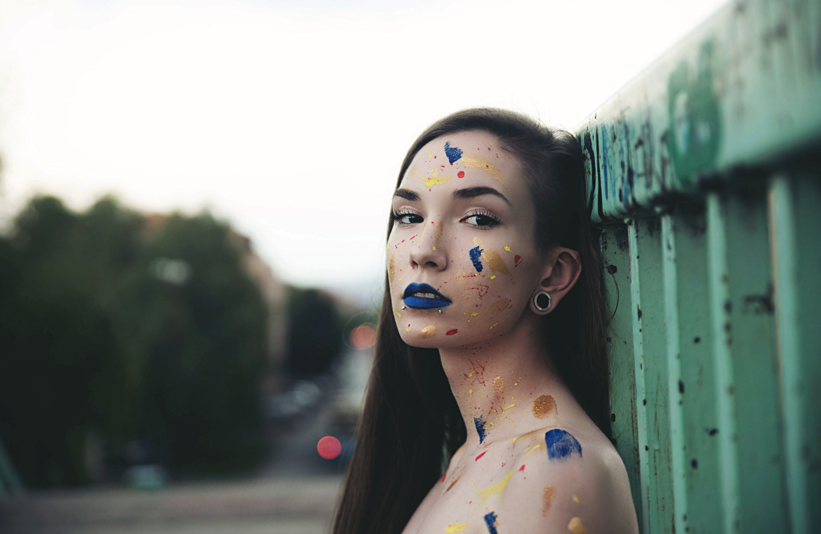 Woman with snake bite piercing | Source: Getty Images