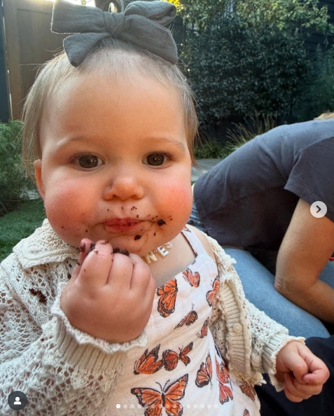 Townes Meadow Bair from a post dated March 26, 2025. | Source: Instagram/hilaryduff