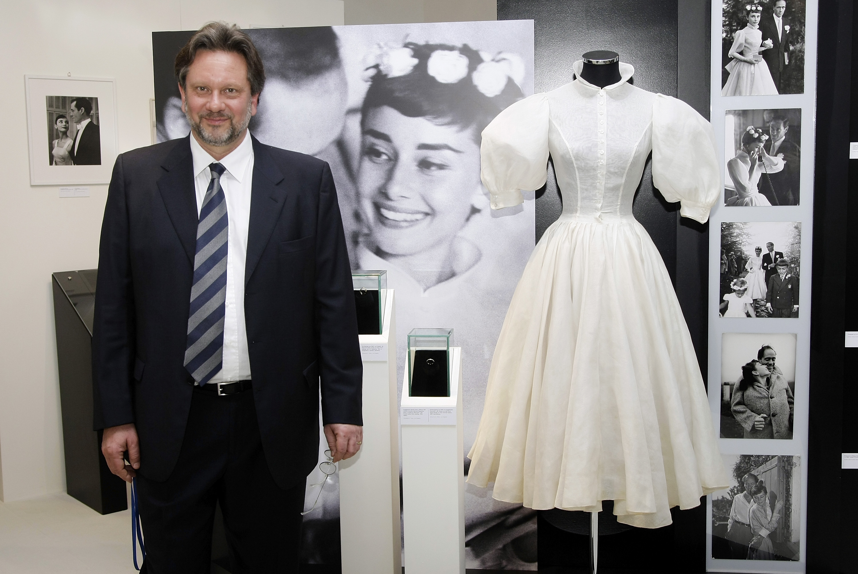 Sean Hepburn Ferrer attends the "Timeless Audrey" exhibition opening in Berlin, Germany, on March 11, 2009 | Source: Getty Images