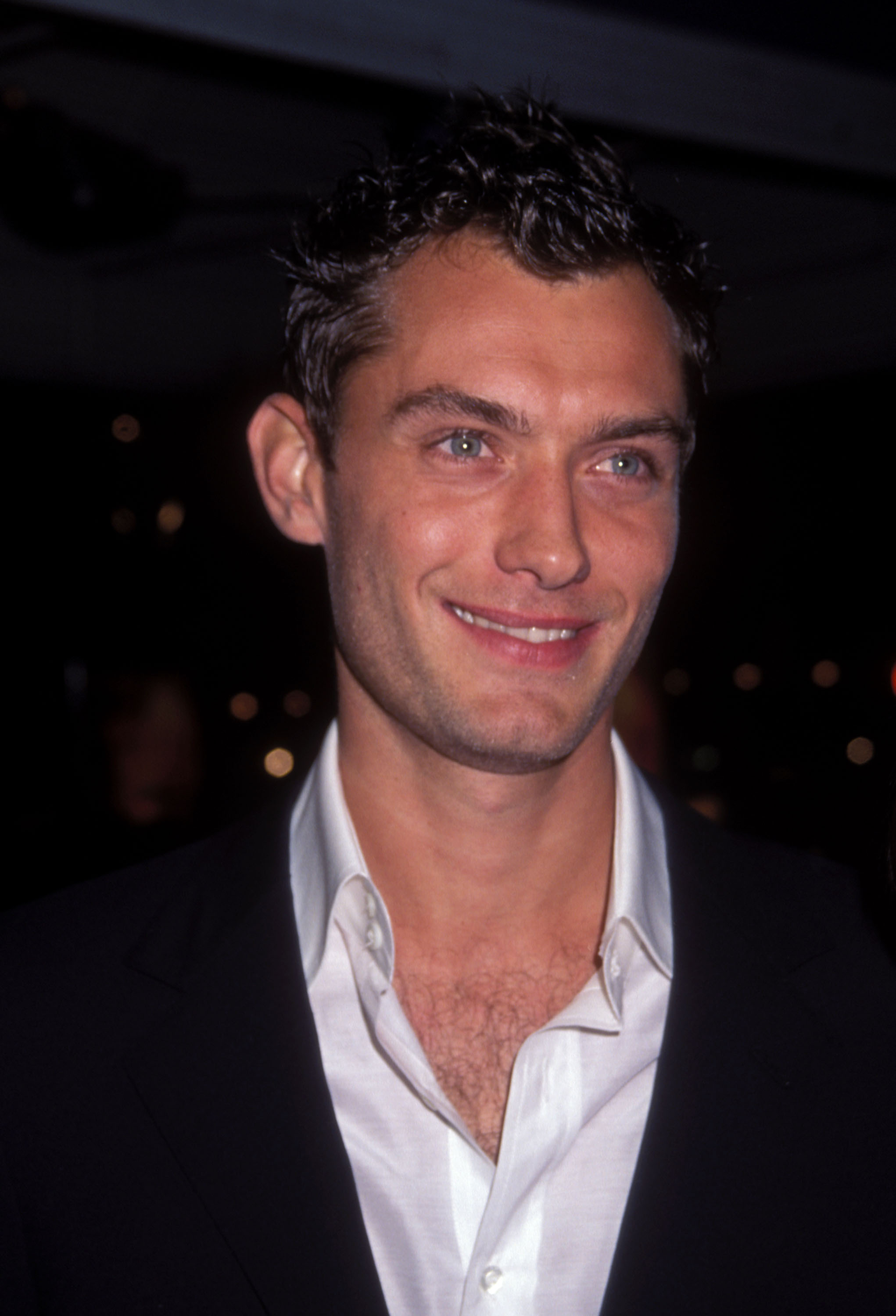 Jude Law at the premiere of "The Talented Mr. Ripley" on December 12, 1999, in Los Angeles, California. | Source: Getty Images