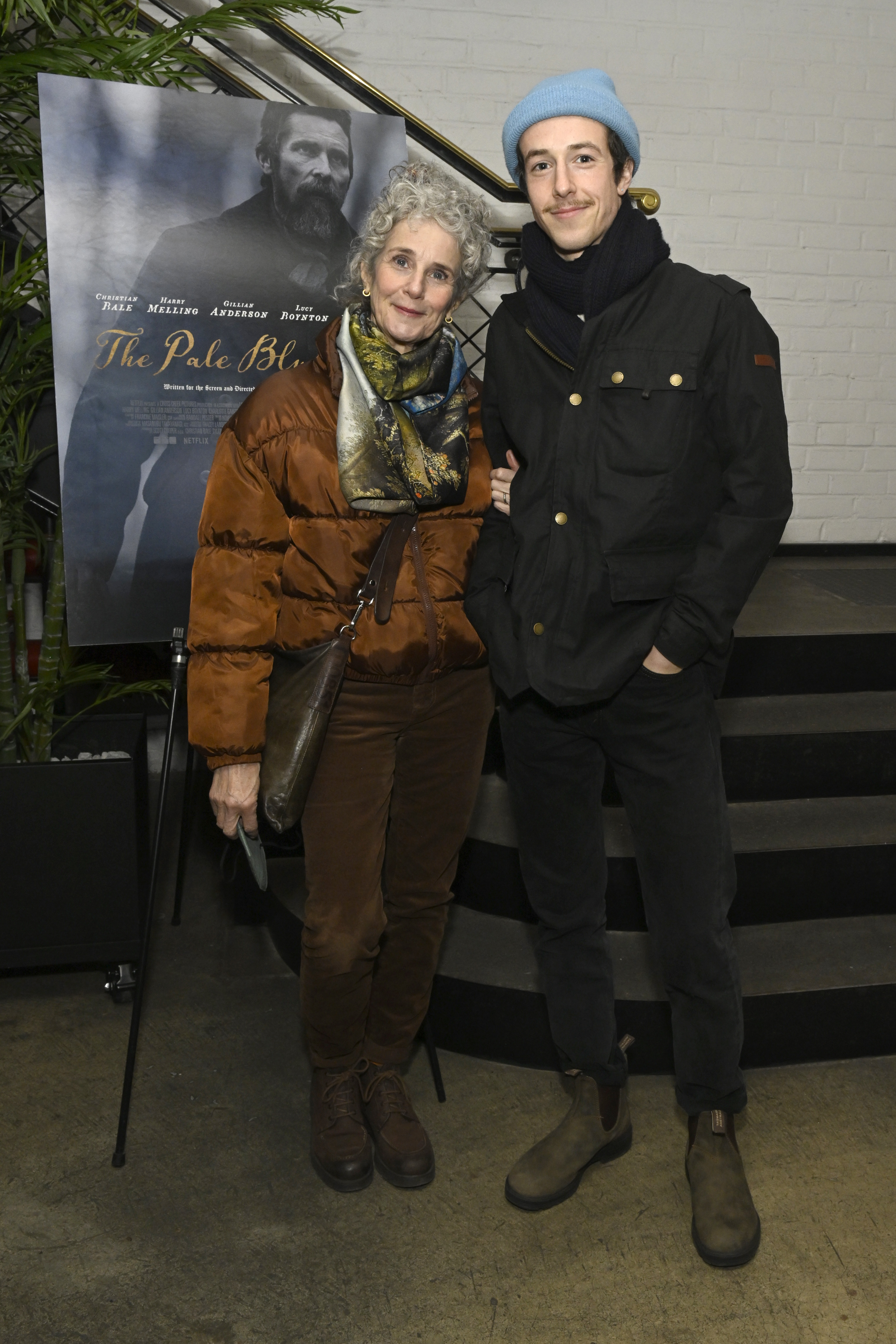 The actress and Babe Howard at The Pale Blue Eye New York Tastemaker Screening event on November 29, 2022.