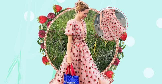 Exploring The Appeal Of The Trending Lirika Matoshi Strawberry Dress