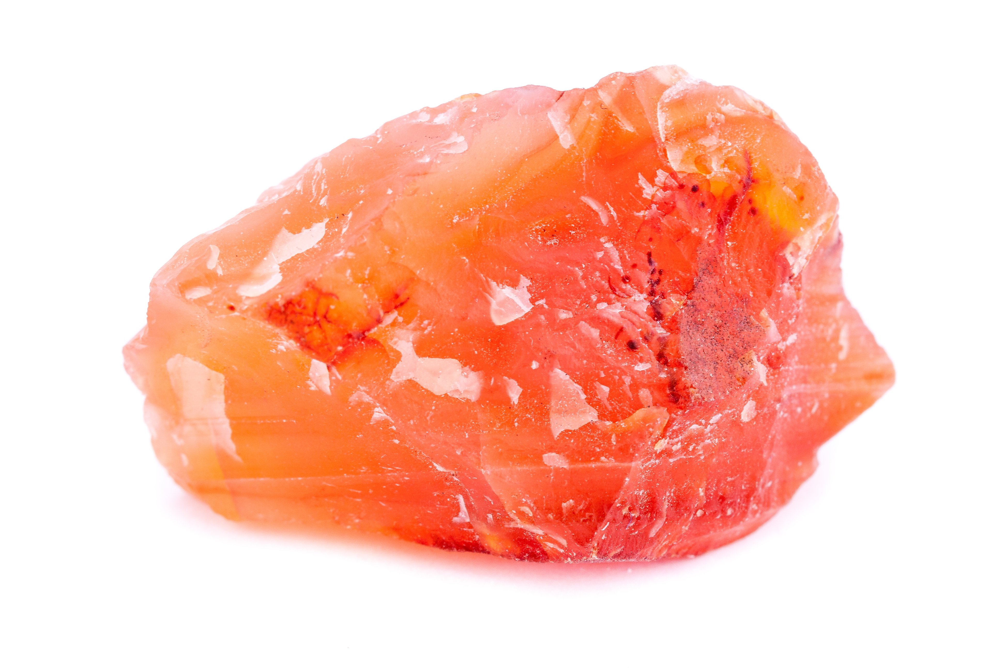 Raw carnelian crystal | Shutterstock 