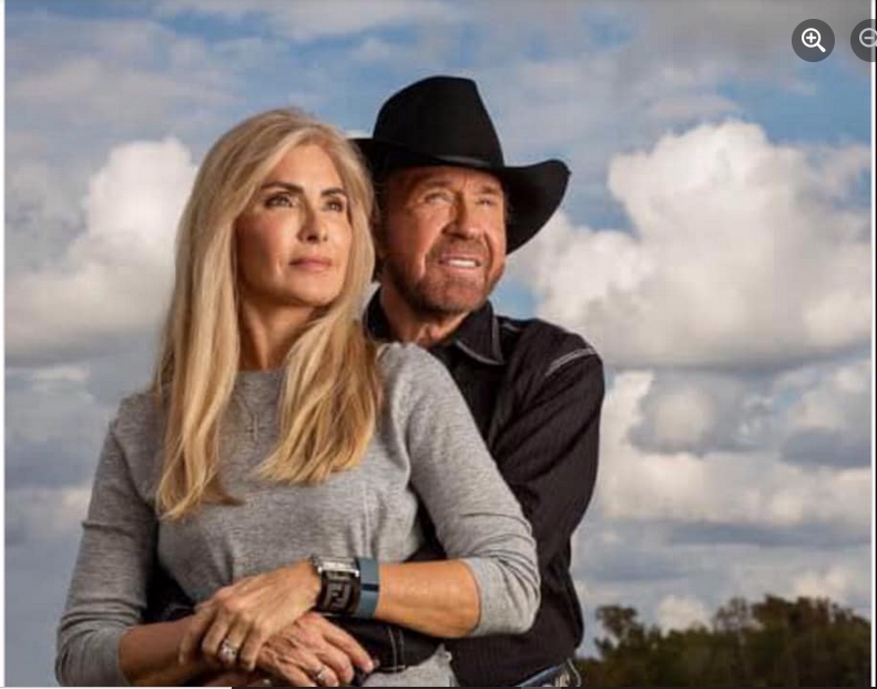 Chuck Norris and Gena O'Kelley | Source: Facebook/officialchucknorrispage/