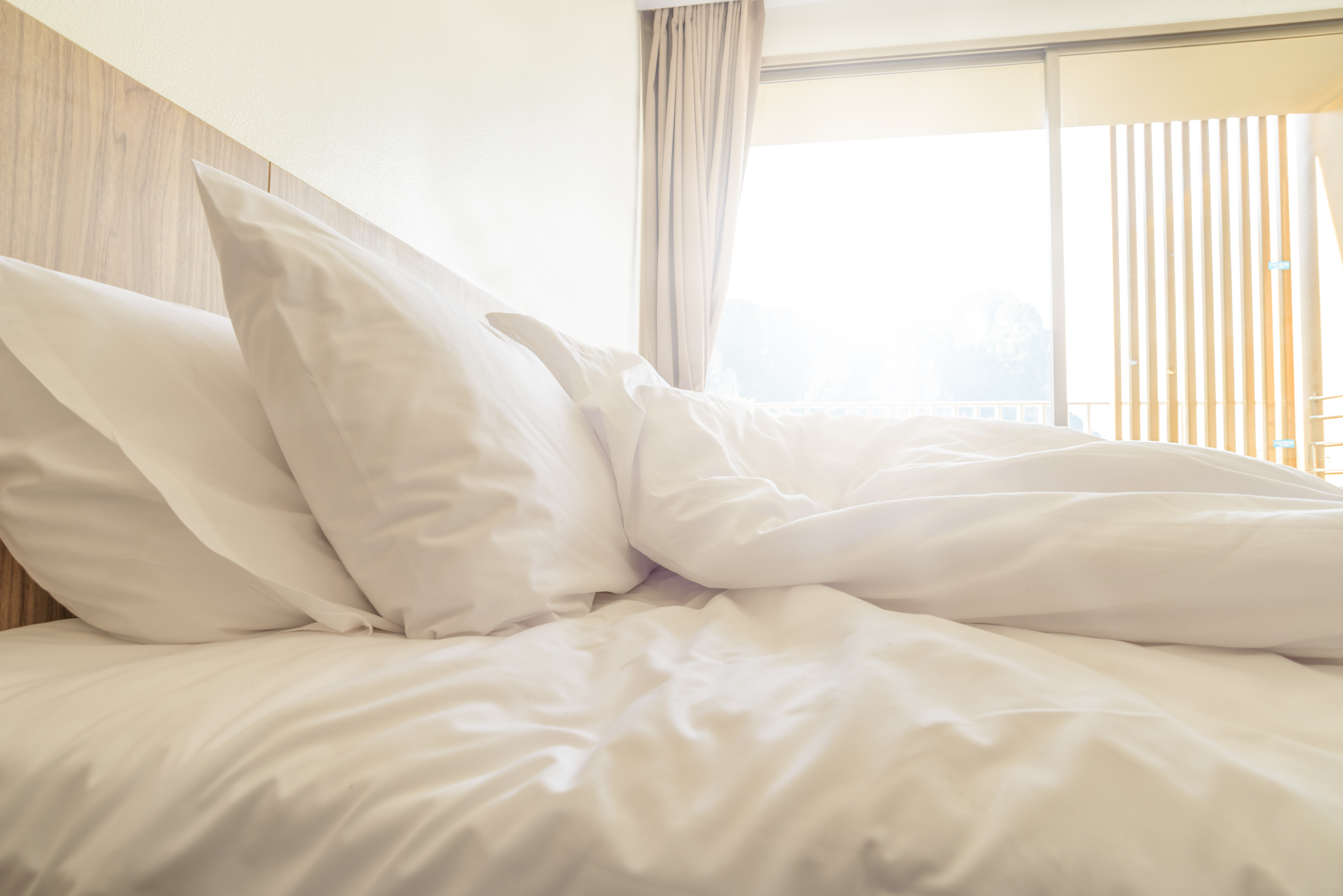 An unmade bed | Source: Getty Images