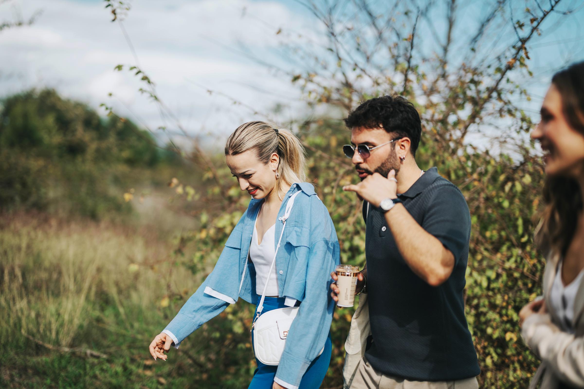 A group of friends enjoying walk outdoors | Source: Shutterstock