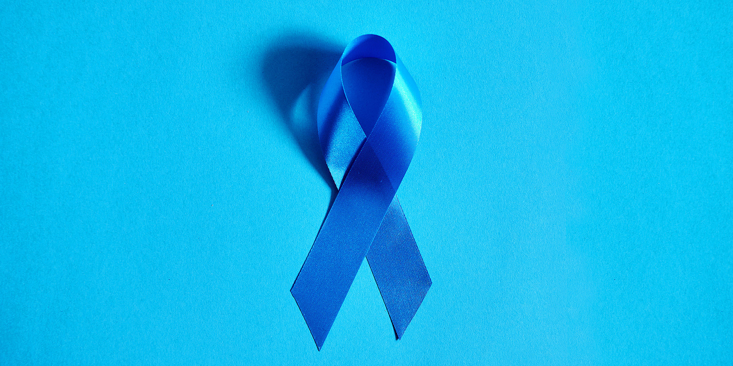 A colorectal cancer ribbon | Source: Getty Images