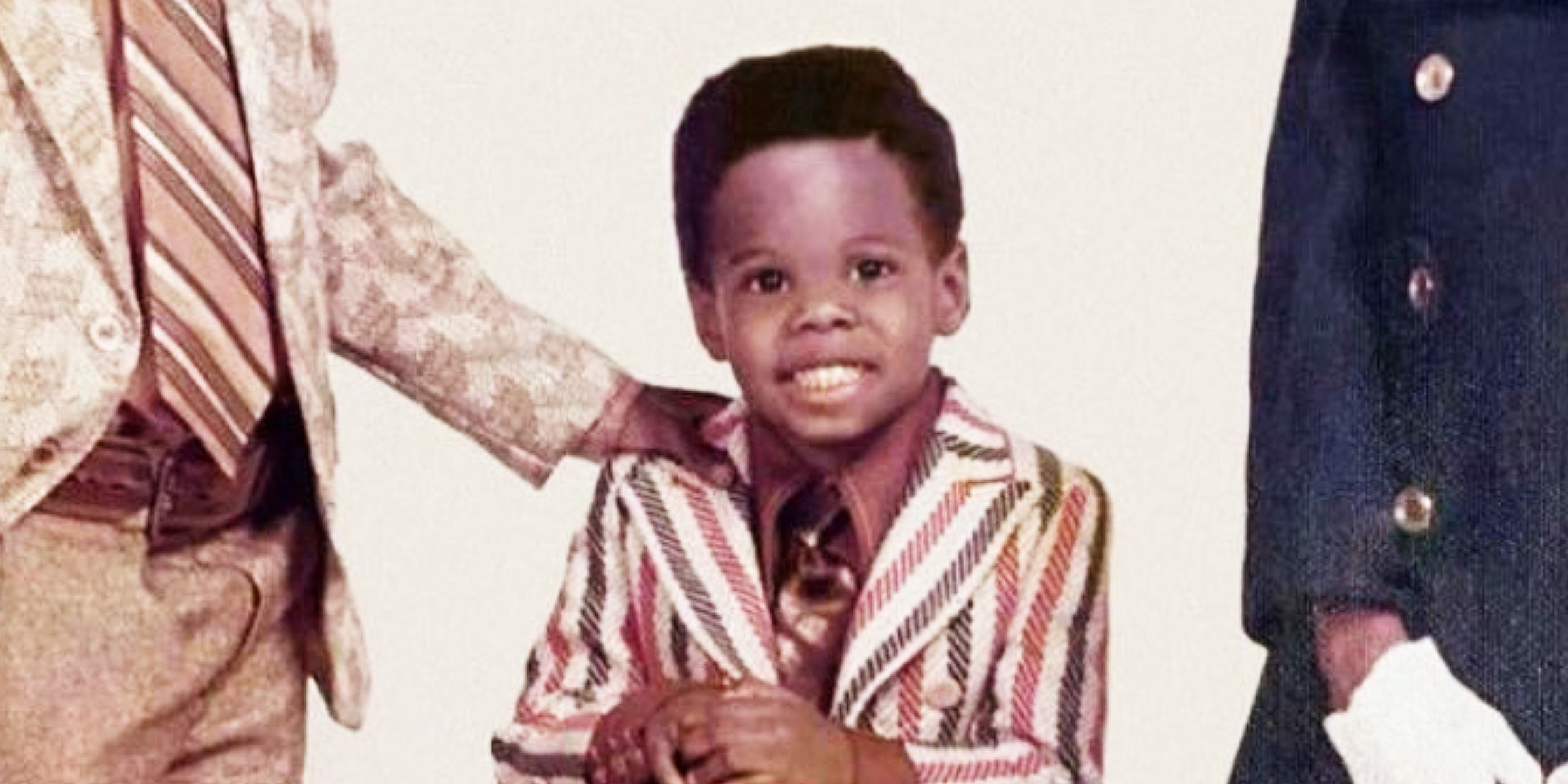 The actor as a little boy. | Source: X/@colmandomingo