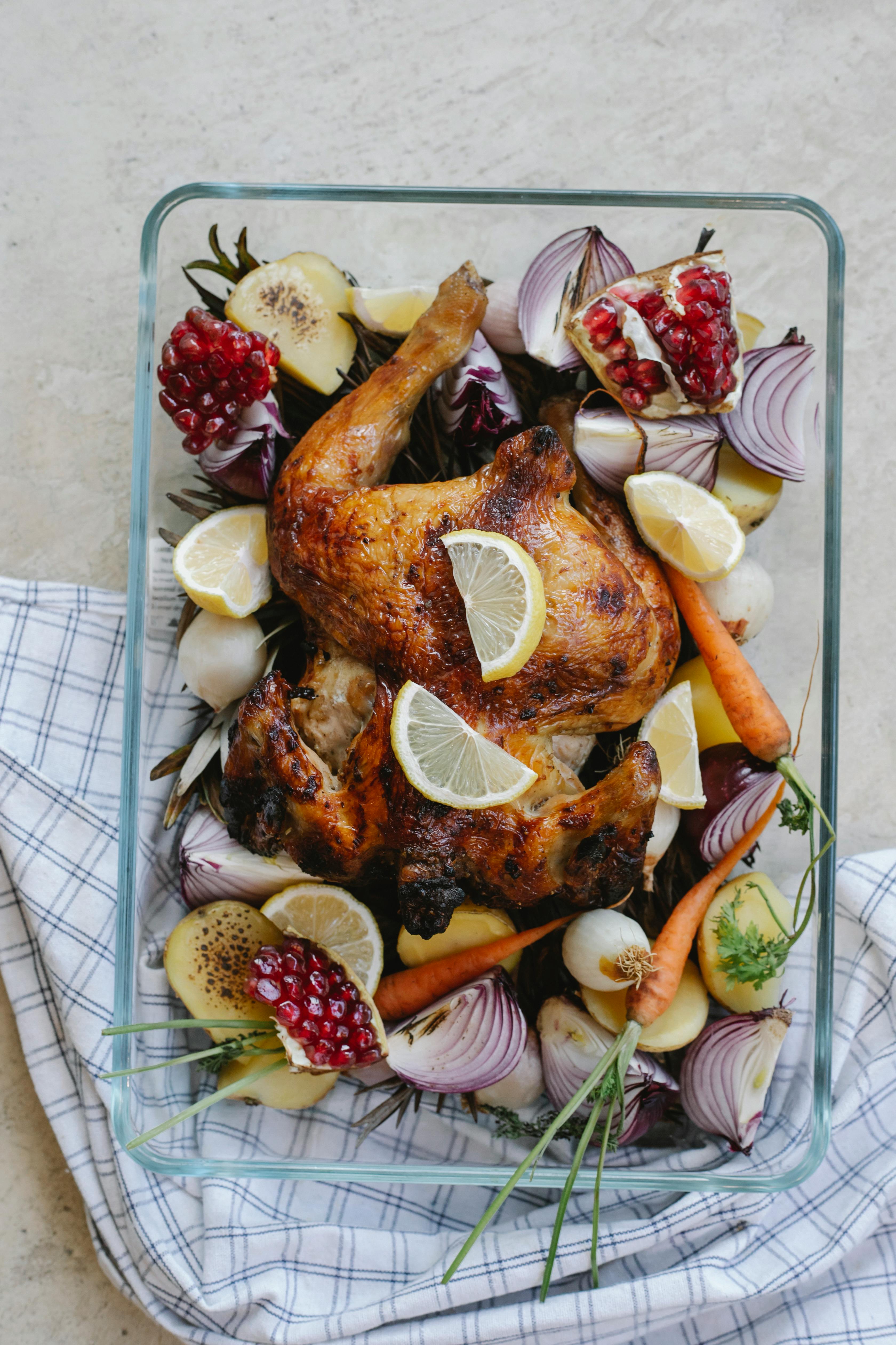 Roasted chicken | Source: Pexels