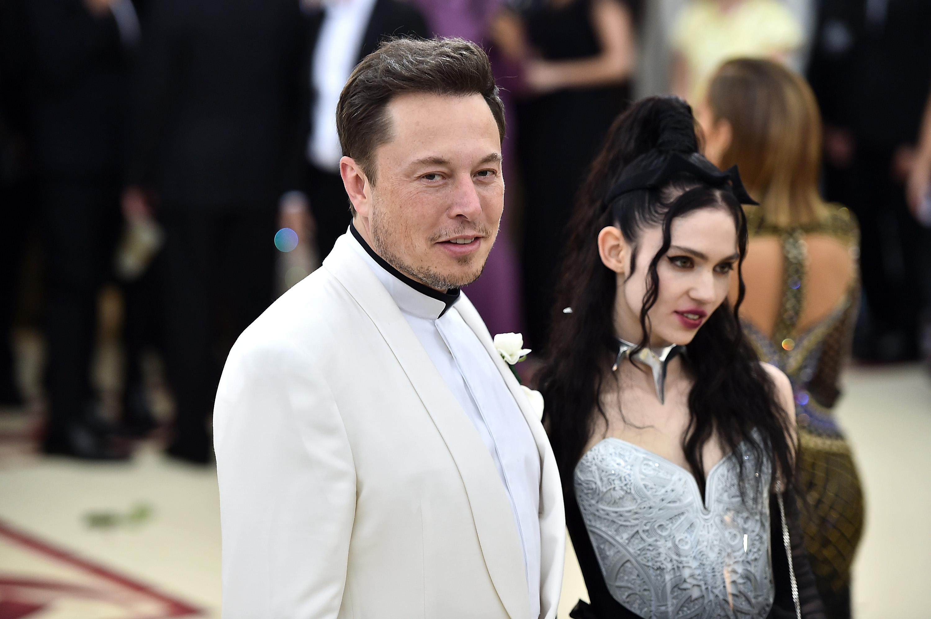 Elon Musk and Grimes at the 2018 Met Gala on May 7 in New York. | Source: Getty Images