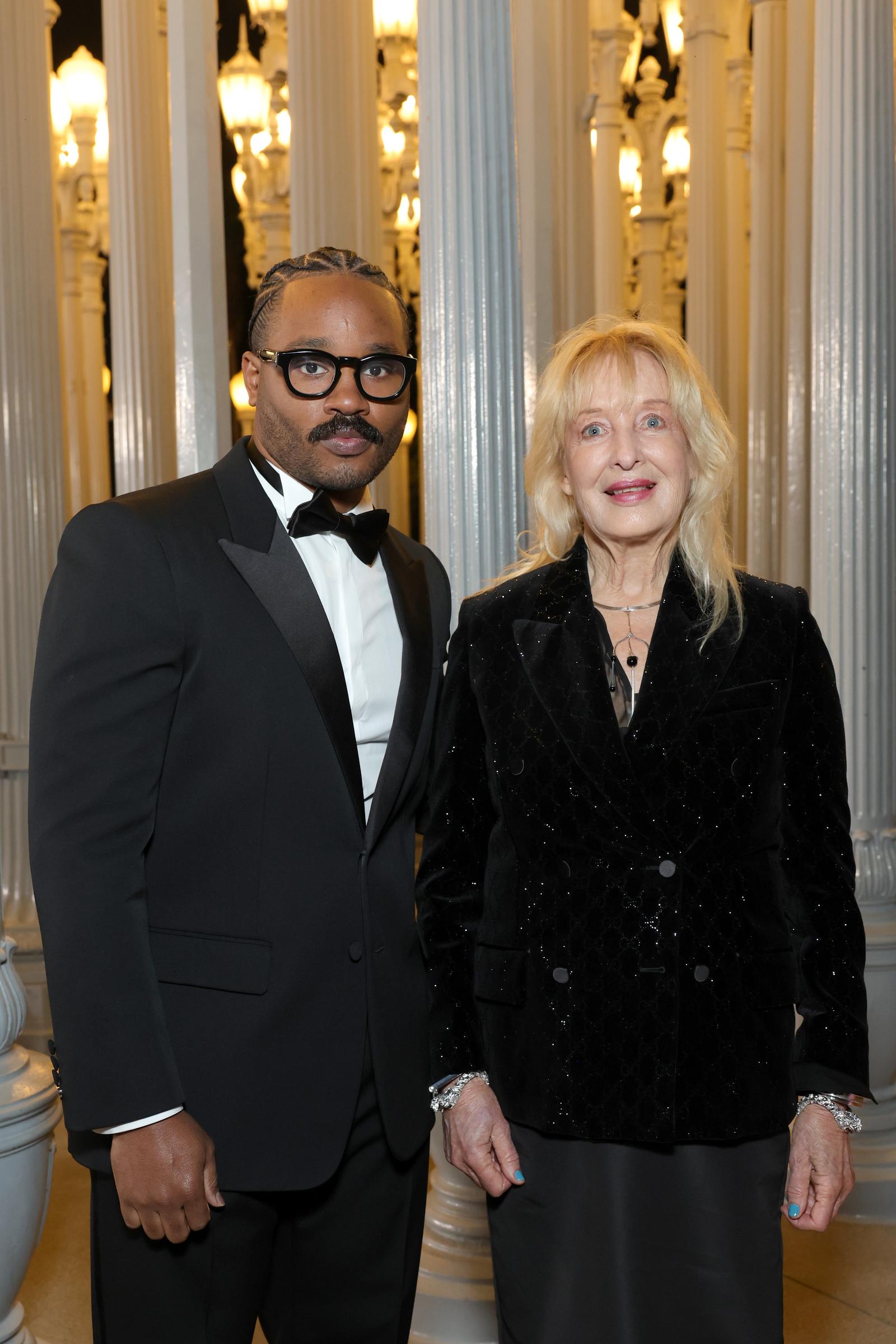 Honorees Ryan Coogler and Mary Corse attend the 2025 LACMA Art+Film Gala, Presented By Gucci at Los Angeles County Museum of Art on November 1, 2025, in Los Angeles, California. | Source: Getty Images