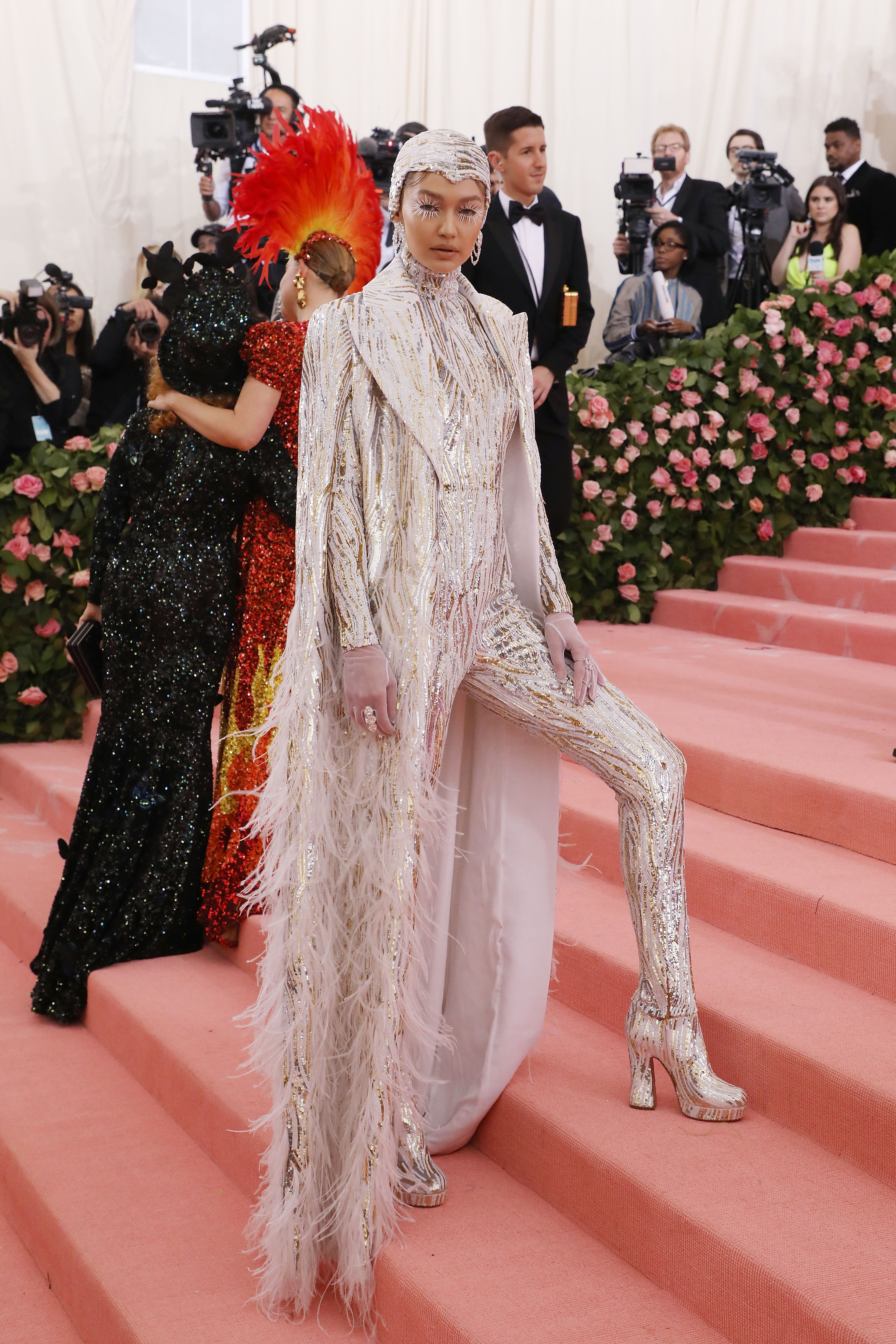 Gigi Hadid attends the 2019 Met Gala celebrating "Camp: Notes on Fashion" at The Metropolitan Museum of Art on May 6, 2019, in New York City. | Source: Getty Images