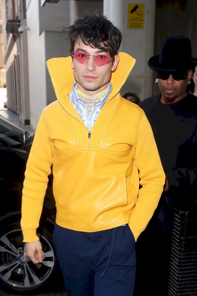 Ezra Miller at BBC Radio One promoting 'Fantastic Beasts: The Crimes of Grindelwald' Source |  Photo Getty Images 