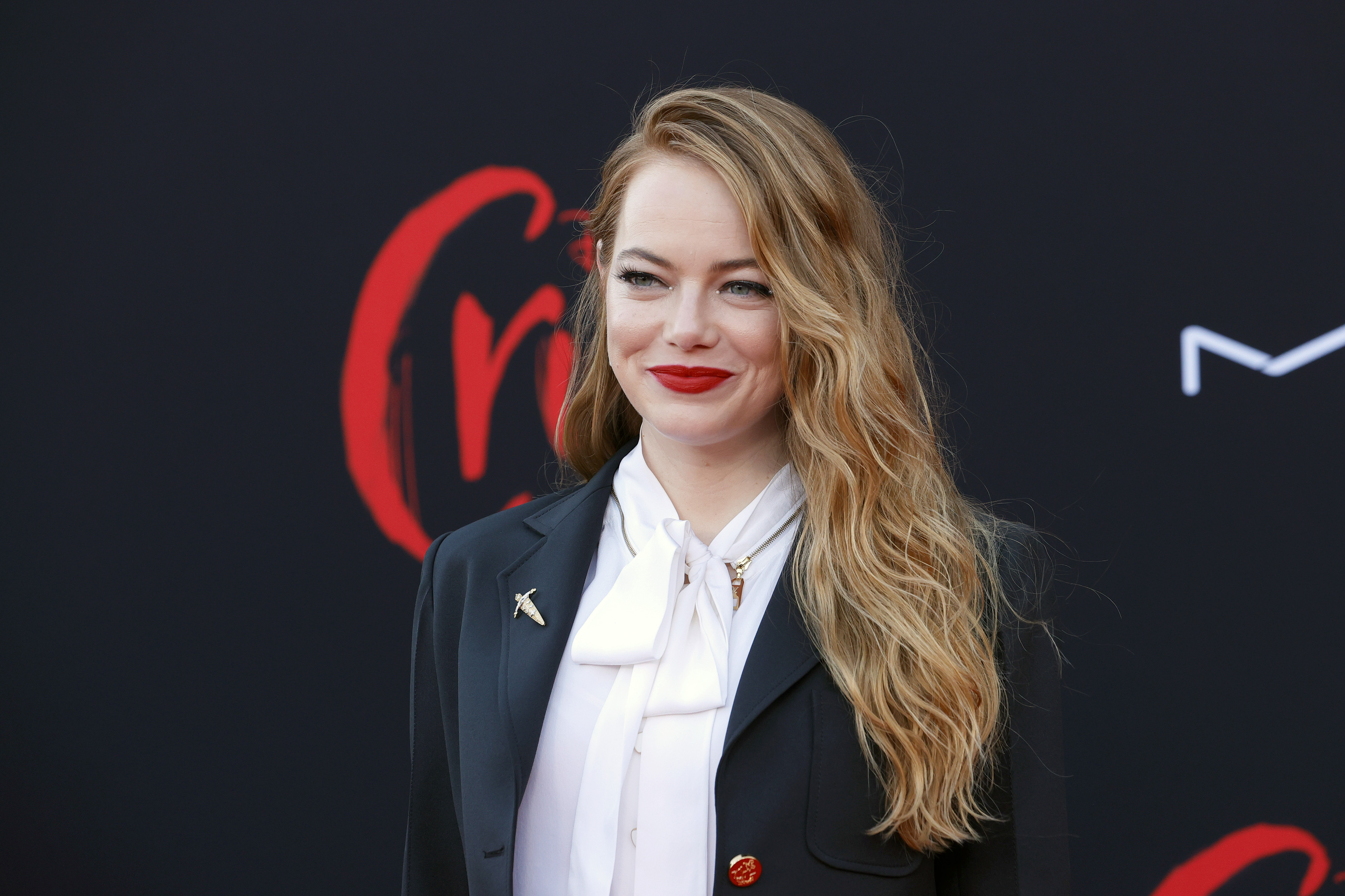 Emma Stone attends the Los Angeles premiere of Disney's "Cruella" at El Capitan Theatre on May 18, 2021, in Los Angeles, California. | Source: Getty Images