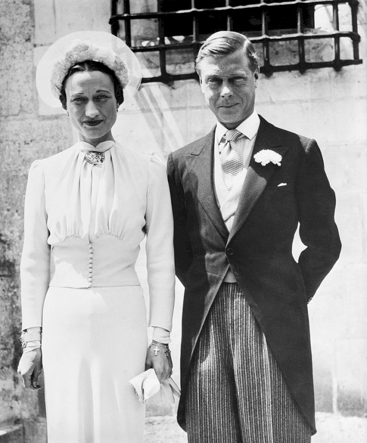 (Original Caption) This was the first portrait of the Duke and Duchess of Windsor after their marriage at the Chateau De Cande, in Monts, France, in June 1937. The wedding took place about six months after Edward gave up the throne of England to marry Mrs. Wallis Simpson.