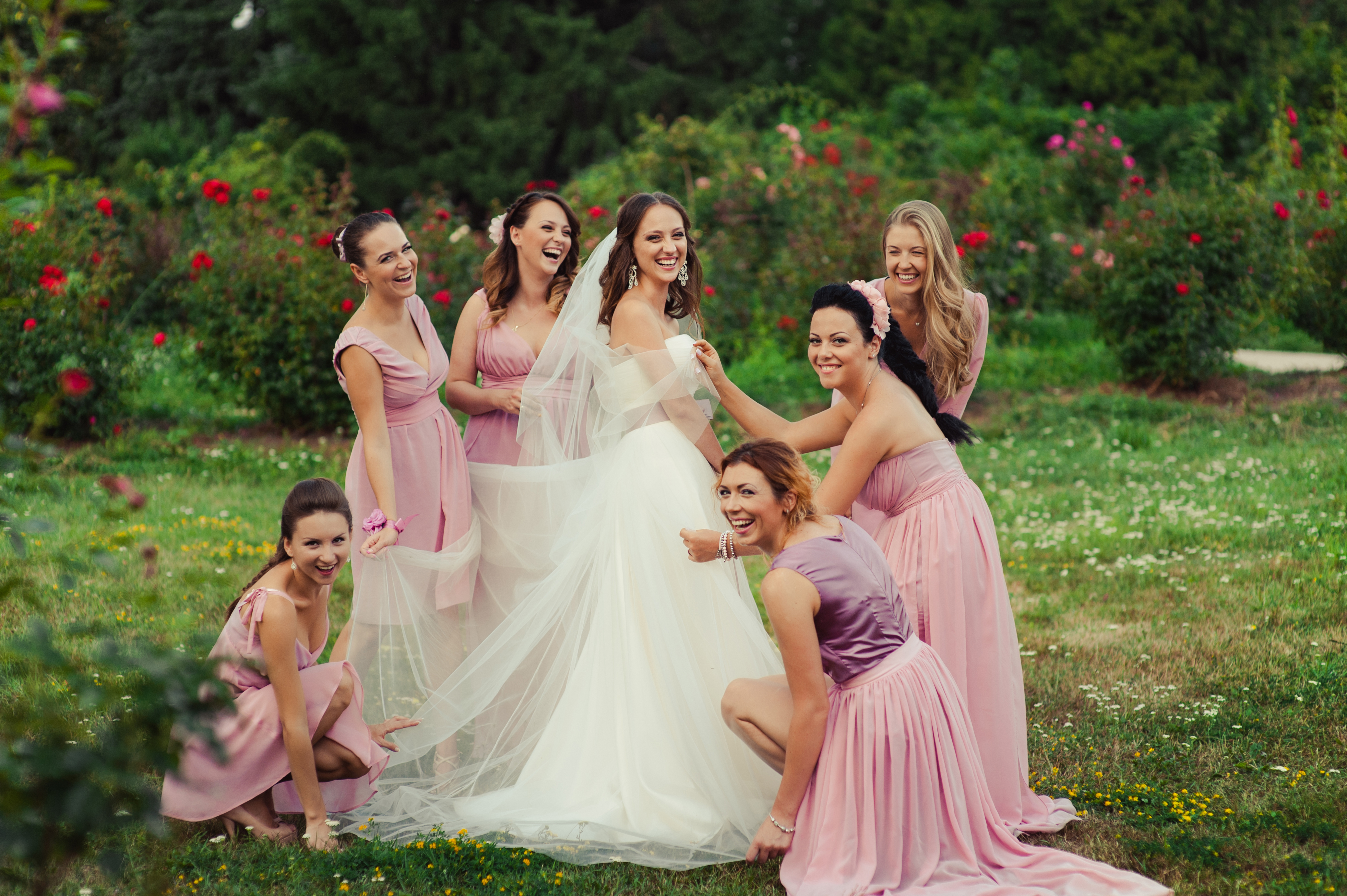 The bridal party. | Source: Shutterstock