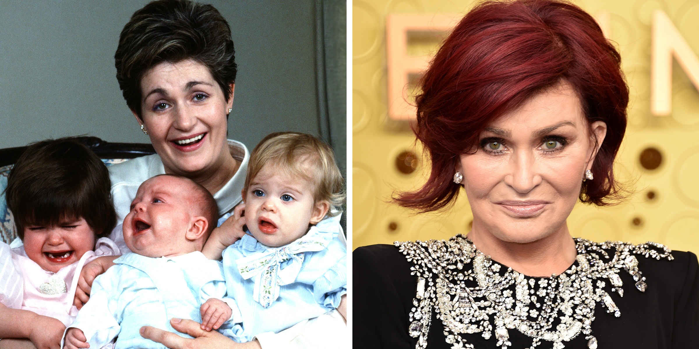 Sharon Osbourne, and her kids Aimee, Kelly, and Jack. | Sharon Osbourne | Source: Getty Images