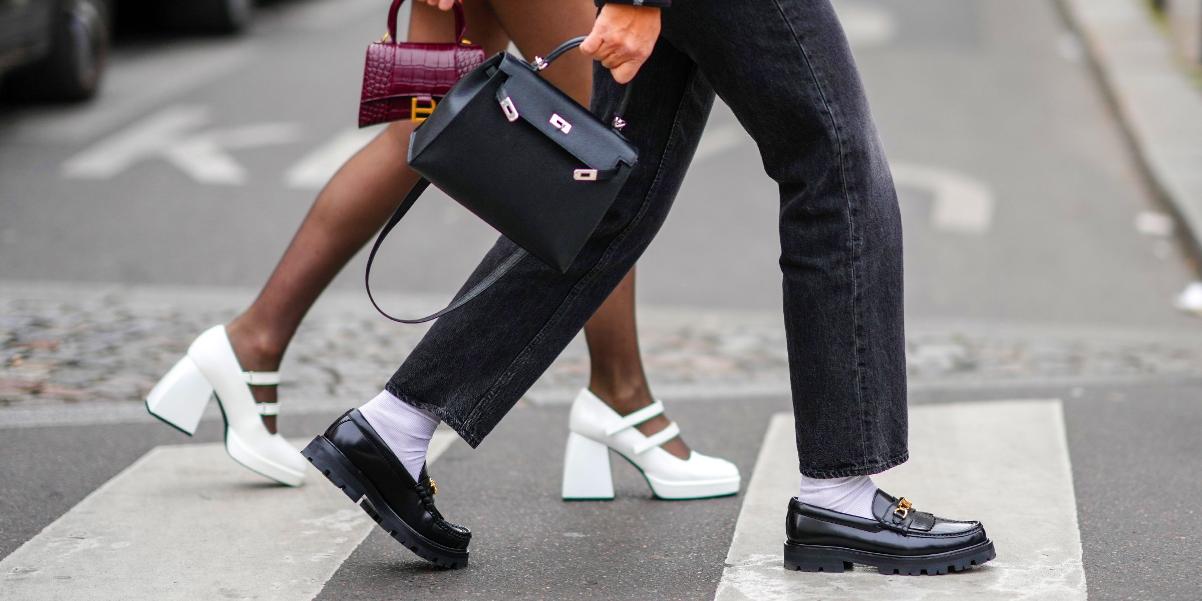 Retro shoe fashions. | Source: Getty Images