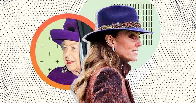 Queen Elizabeth & Kate Middleton Don Matching Coats & Hats For The Duchess' Birthday