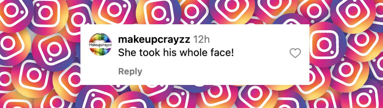 A netizen's reaction to Matilda Ledger's appearance | Source: Instagram.com/PageSix