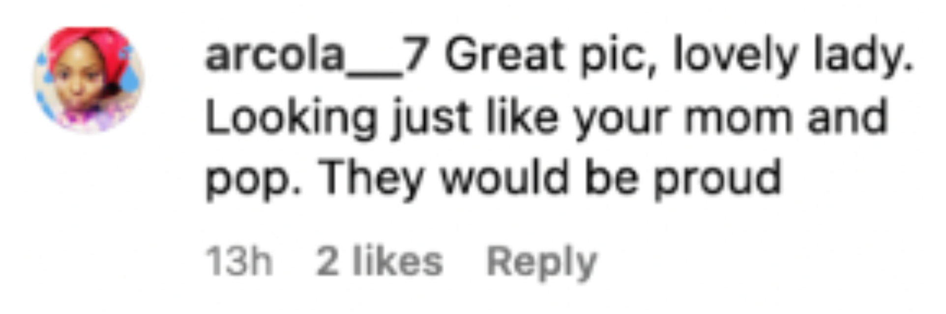A comment left under a photo of Will Reeve and his girlfriend, Amanda Dubin, in April 2023 | Source: instagram.com/willreeve_/